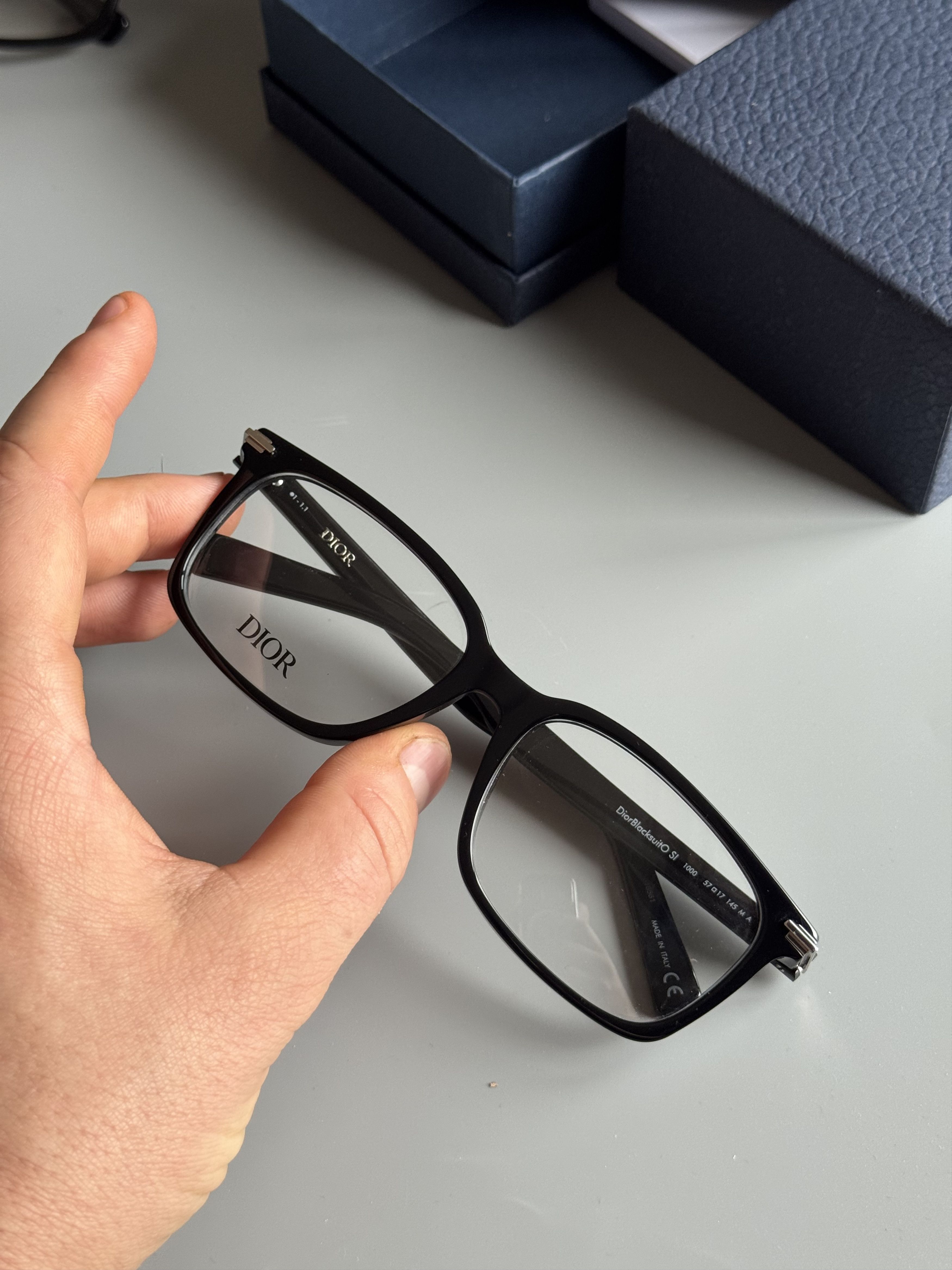 Christian Dior Monsieur Dior BlackSuit Glasses Size ONE SIZE - 3 Thumbnail