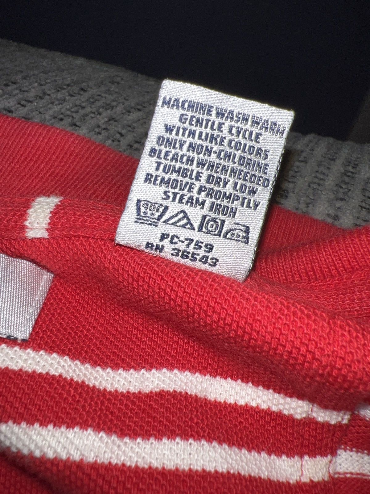 Izod Izod Striped Polo Size US XL / EU 56 / 4 - 7 Thumbnail