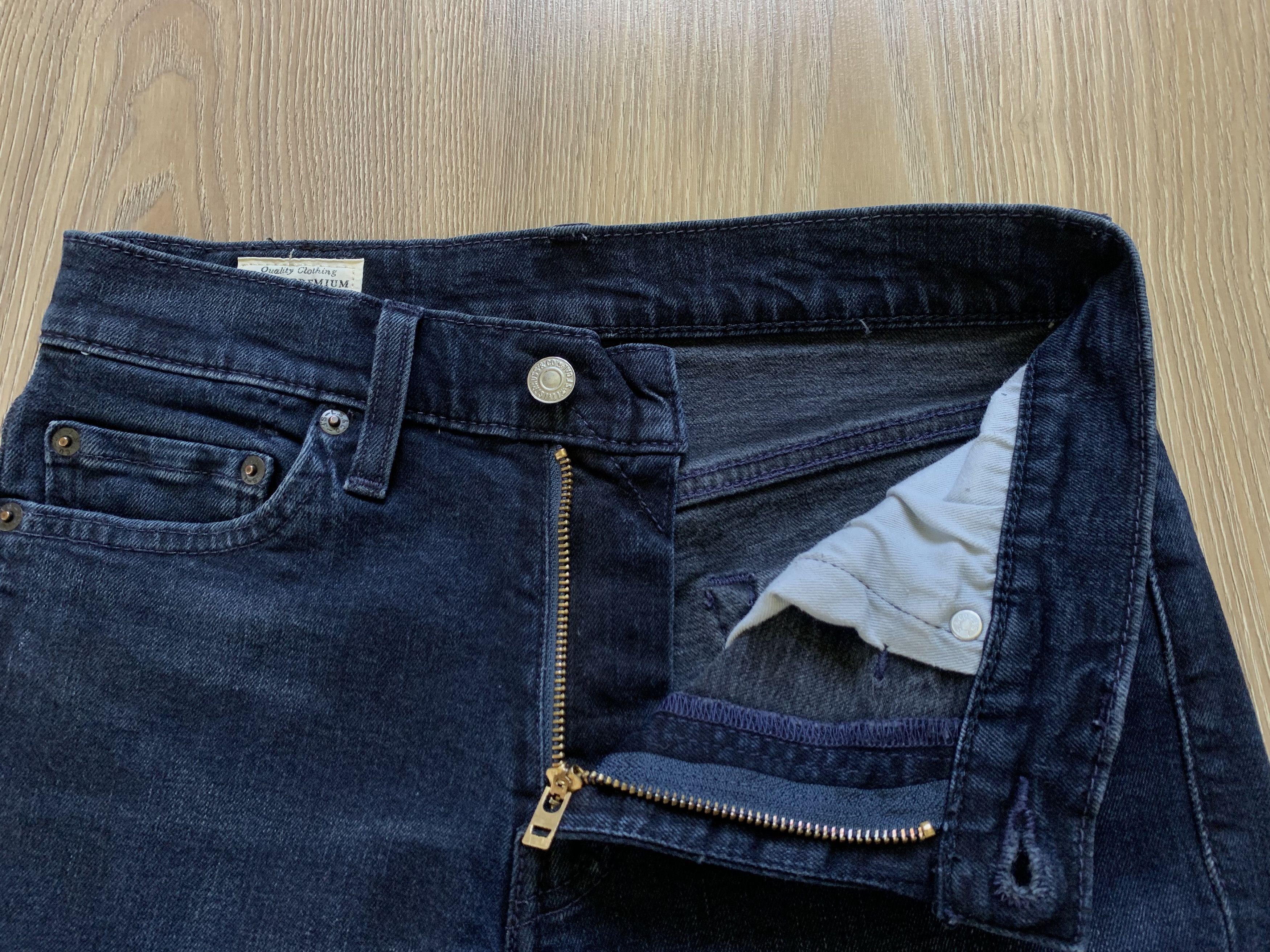 Levi's Levis Premium 511 Blue Stretch Jeans Size US 29 - 5 Thumbnail