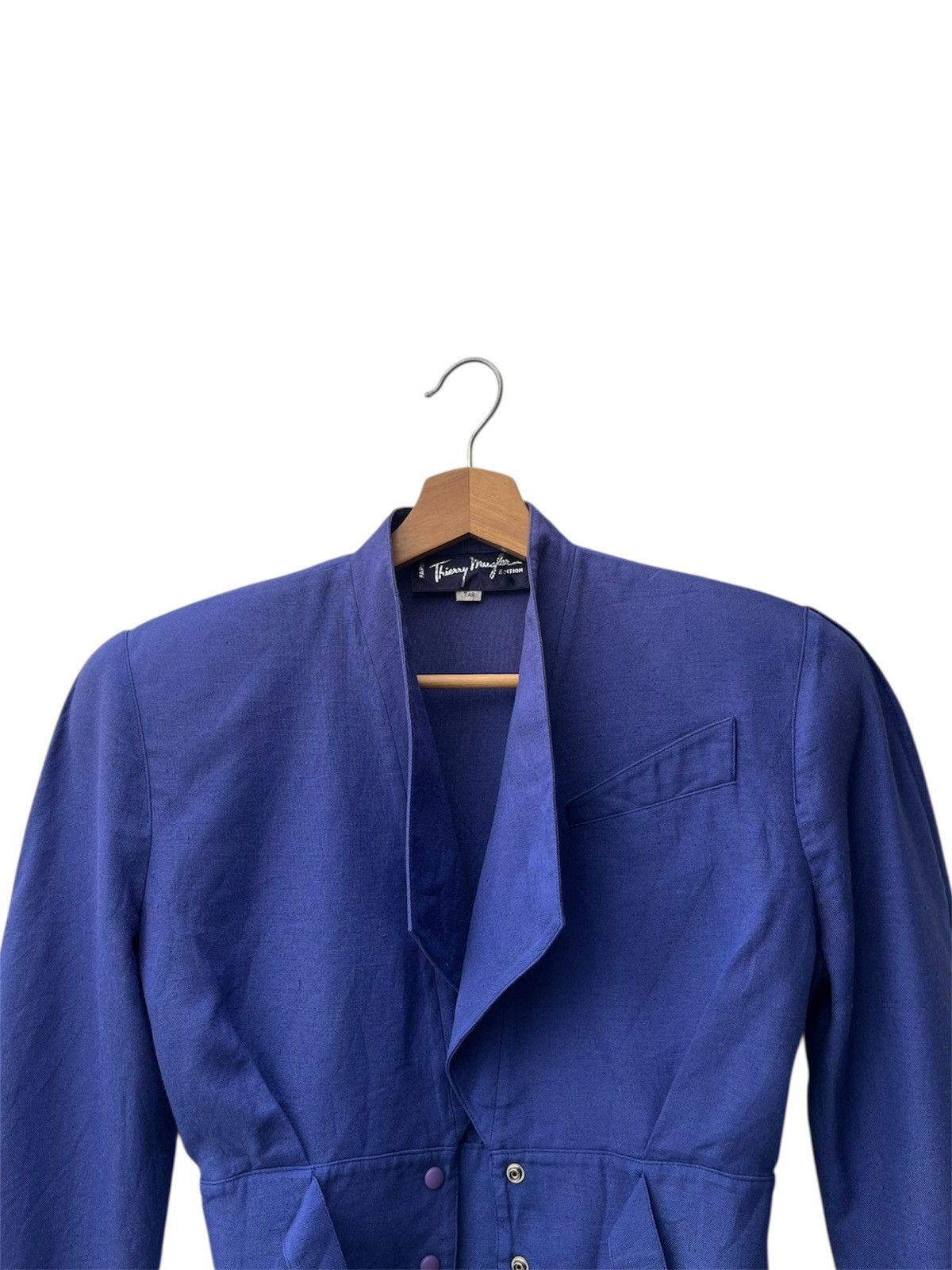 Thierry Mugler Thierry Mugler Buckles Waist Peplum Silhouette Jacket Size XS / US 0-2 / IT 36-38 - 7 Thumbnail