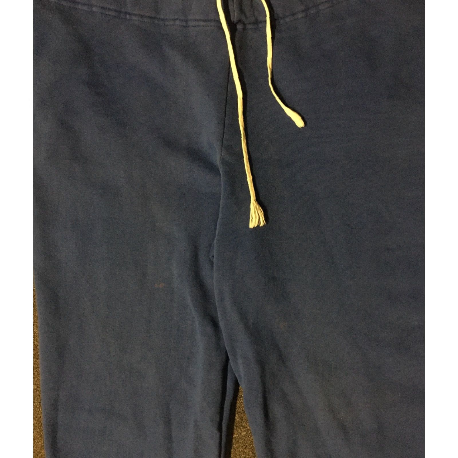 Russell Athletic Vtg Russell Athletic Faded Distress Sweatpants Mens 2XL Blue 80s 90s Grunge USA Track Basketball School Activewear Pants Drawstring Size US 39 - 5 Thumbnail