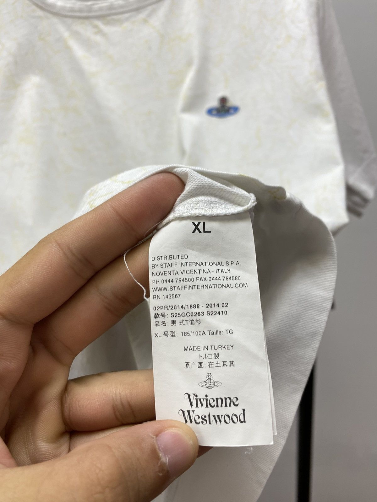 Vivienne Westwood Vivienne Westwood Orgy Print Logo Sex T shirt Size US XL / EU 56 / 4 - 14 Thumbnail