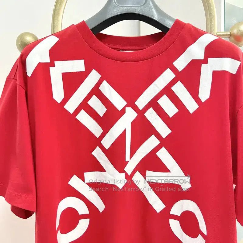Kenzo KENZO Red Short Sleeve T-Shirt for Men . Size US S / EU 44-46 / 1 - 3 Thumbnail