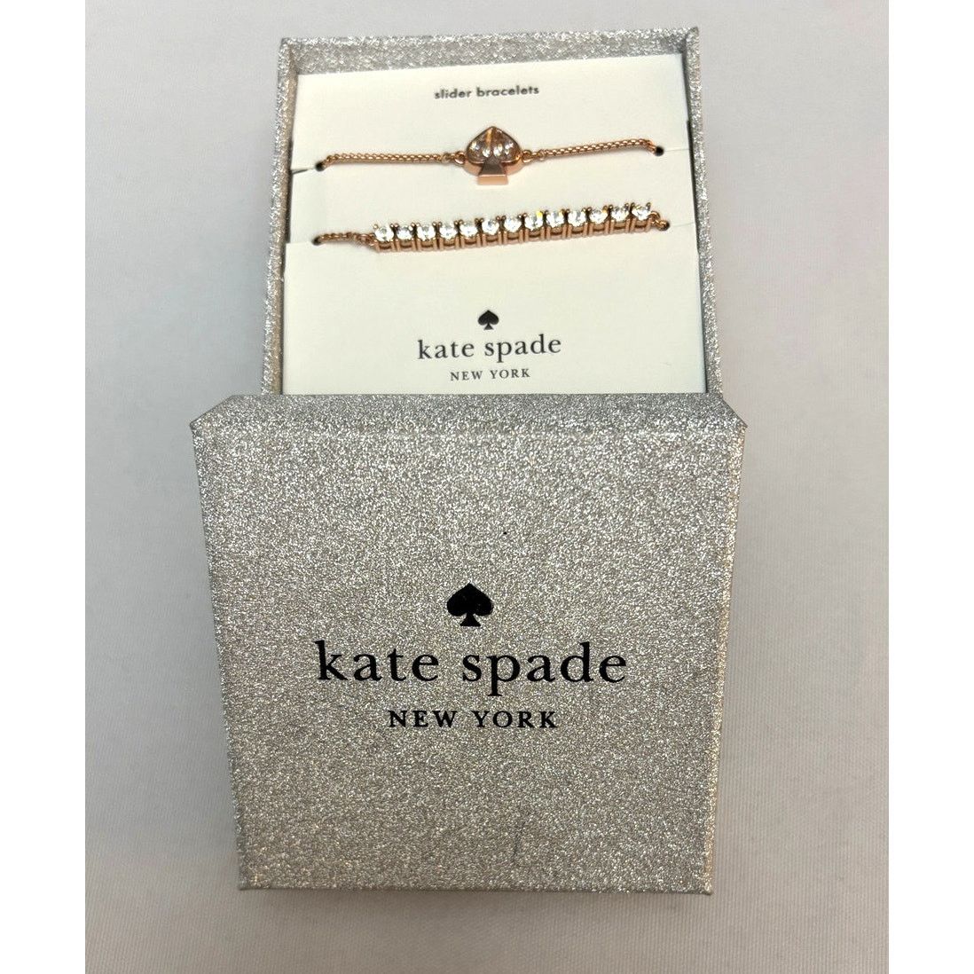 Kate Spade KATE SPADE 2-pc Slider Bracelet Gift Set | Rose Gold Color Size ONE SIZE - 4 Thumbnail
