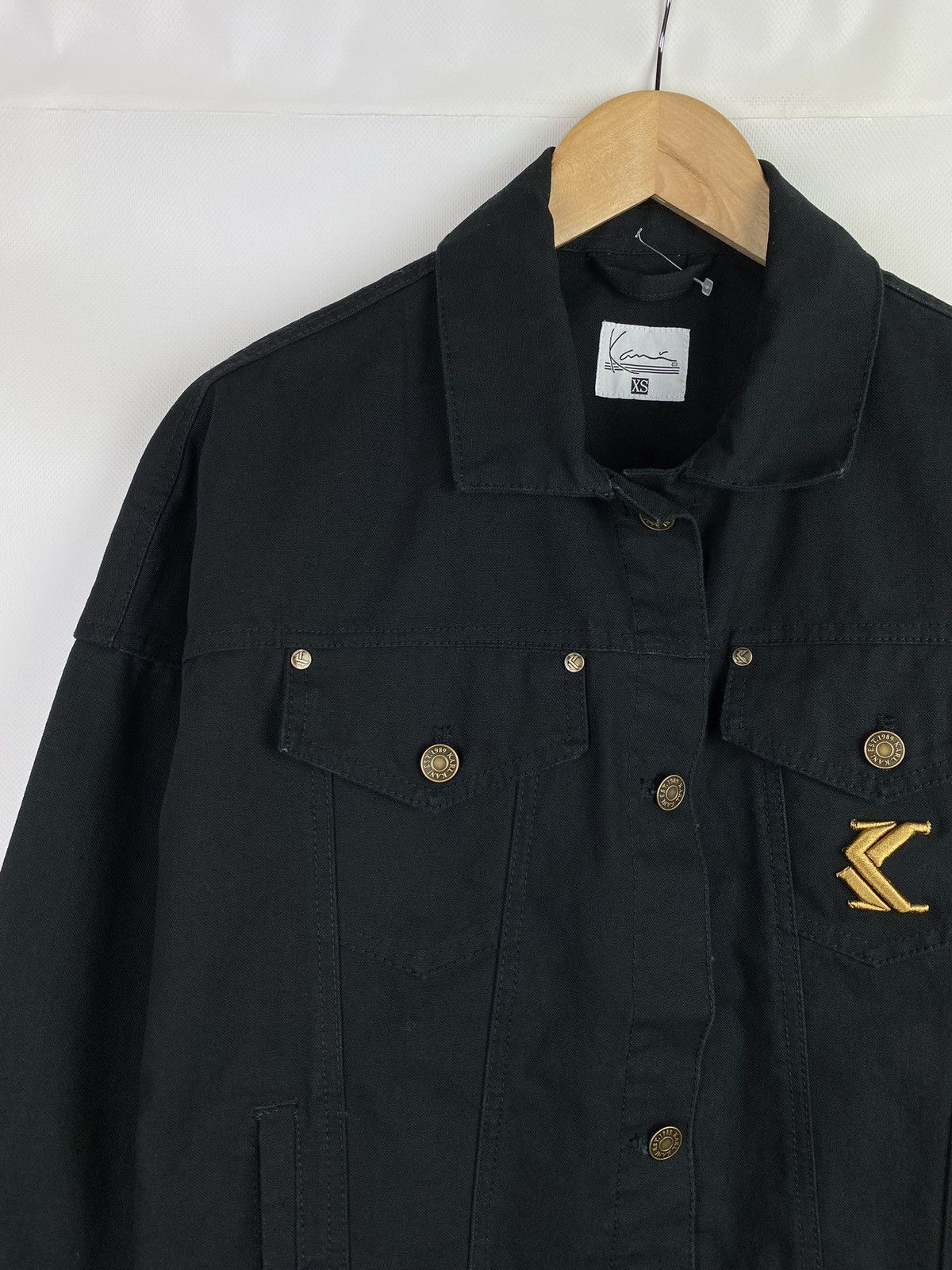 Karl Kani Karl Kani ladies denim jacket size Xs Size XS / US 0-2 / IT 36-38 - 5 Thumbnail