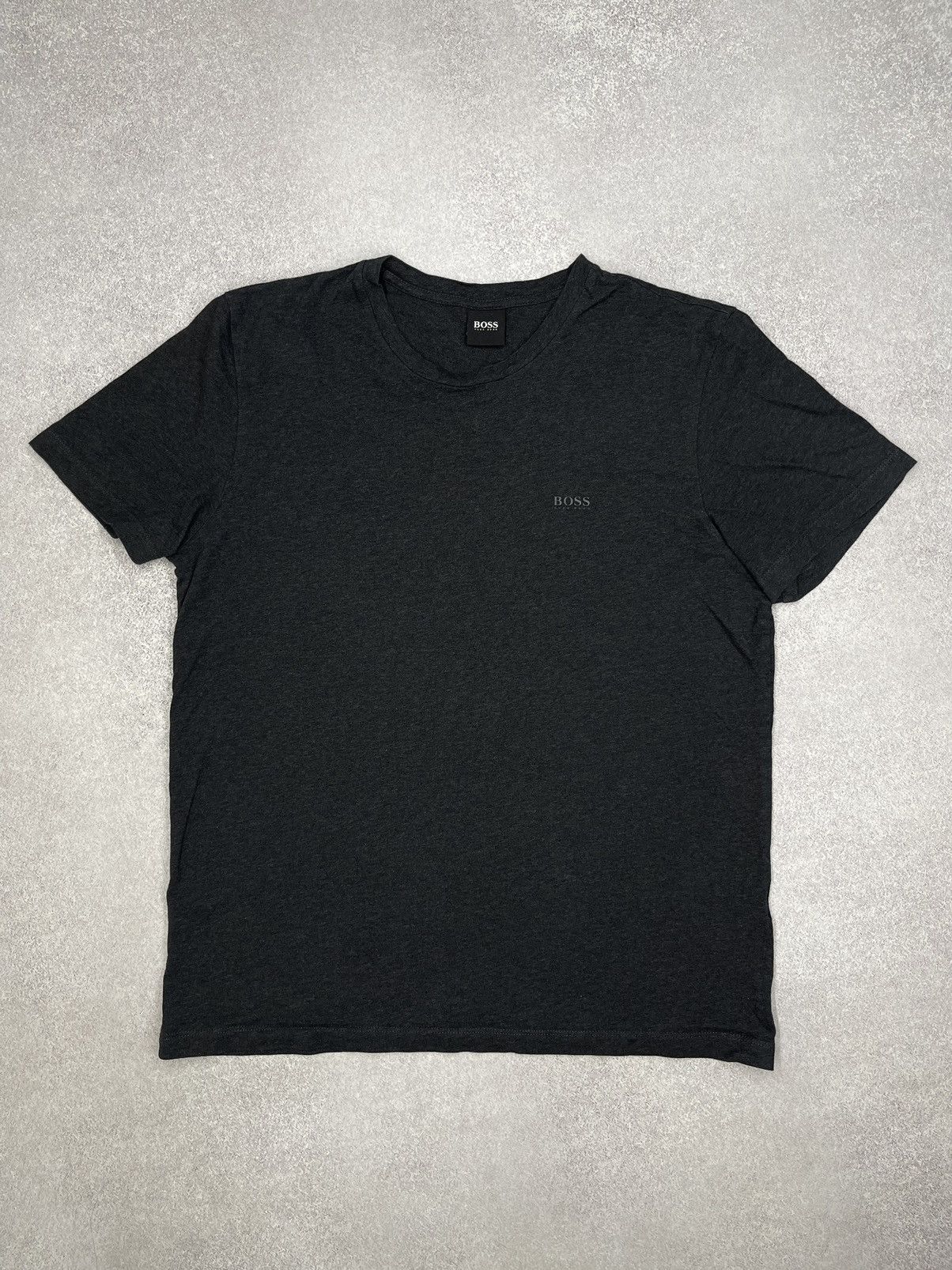 Hugo × Hugo Boss Mens Hugo Boss Grey T Shirt Basic Size S Size US S / EU 44-46 / 1 - 2 Thumbnail