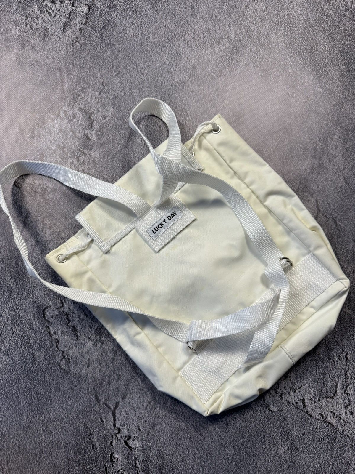 Dolce & Gabbana D&G Dolce & Gabbana J&ANS Backpack — Vintage White Size ONE SIZE - 3 Thumbnail