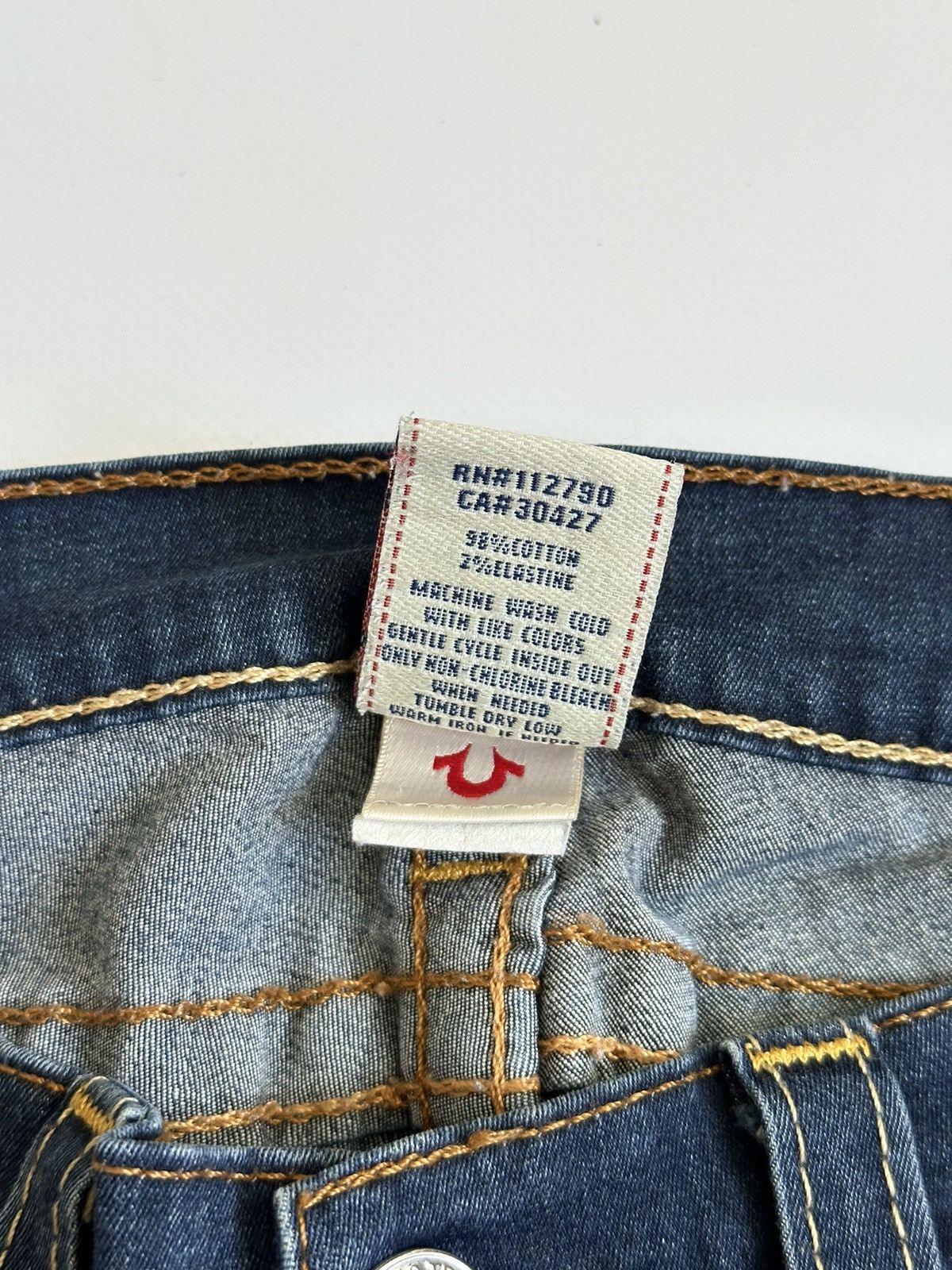 True Religion True Religion Womens Casey Skinny Jeans Size 28 Low Rise Size 28" / US 6 / IT 42 - 7 Thumbnail