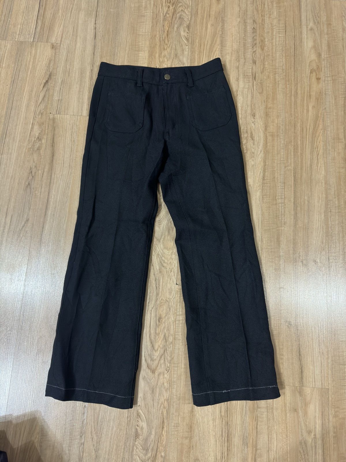 Big John × Vintage VINTAGE BLACK JOHN STA PREST PANTS Size US 27 - 2 Thumbnail