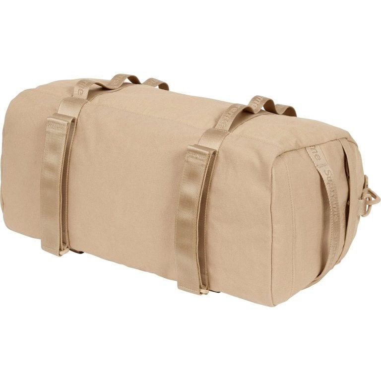 Supreme Supreme Duffle Bag SS26 Box Logo Tan Cotton Blend Ripstop Size ONE SIZE - 4 Thumbnail