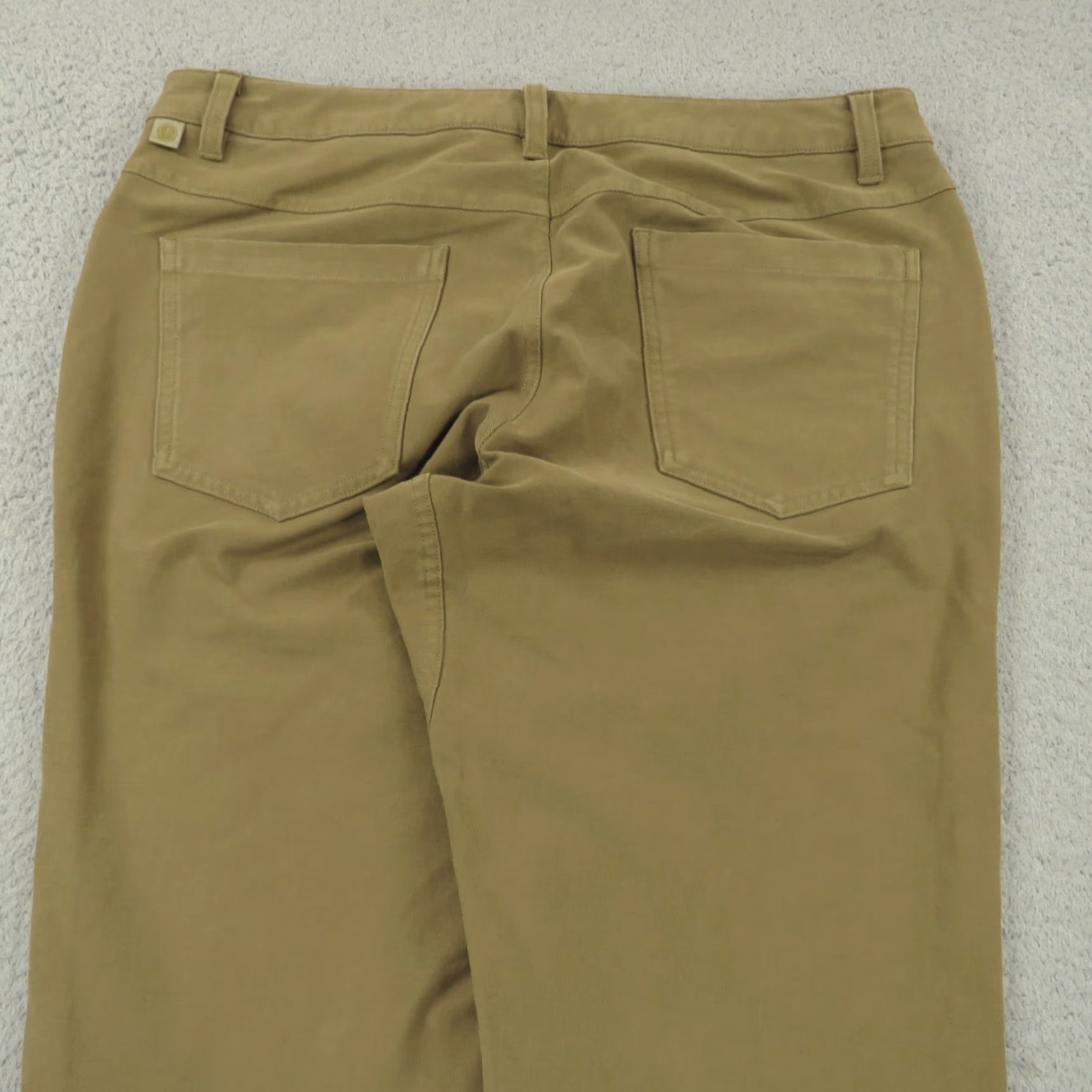 Lululemon Lululemon Pants Mens Slim Fit 33x33 Burnt Caramel ABC Utilitech City Classic Modern Chino 5-Pocket Straight Wool? Size US 33 - 3 Thumbnail