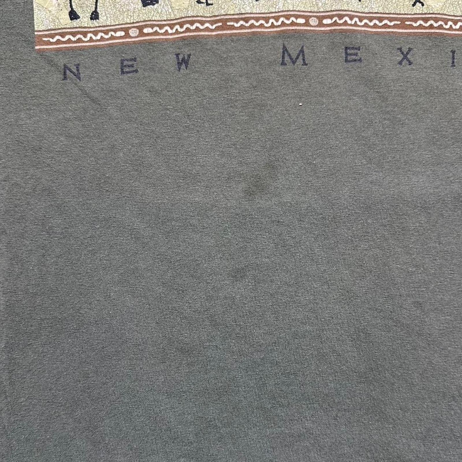 Anvil Vintage Y2K Taos New Mexico Long Sleeve Tee Aztec Shirt Size US L / EU 52-54 / 3 - 5 Thumbnail