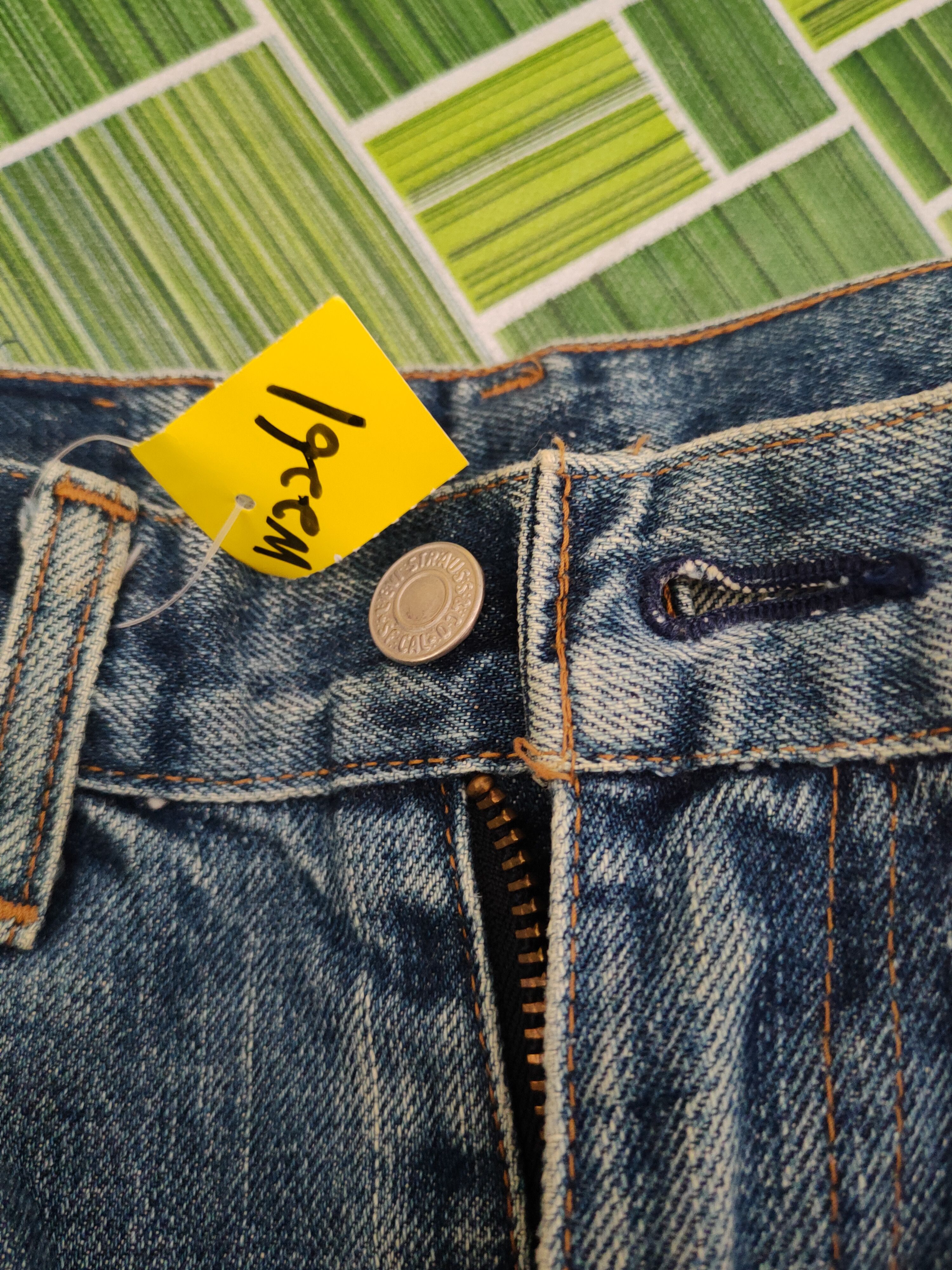 Levi's 502 Levi's big E Selvedge Ripped denim Jeans #W2261 Size US 30 / EU 46 - 17 Thumbnail