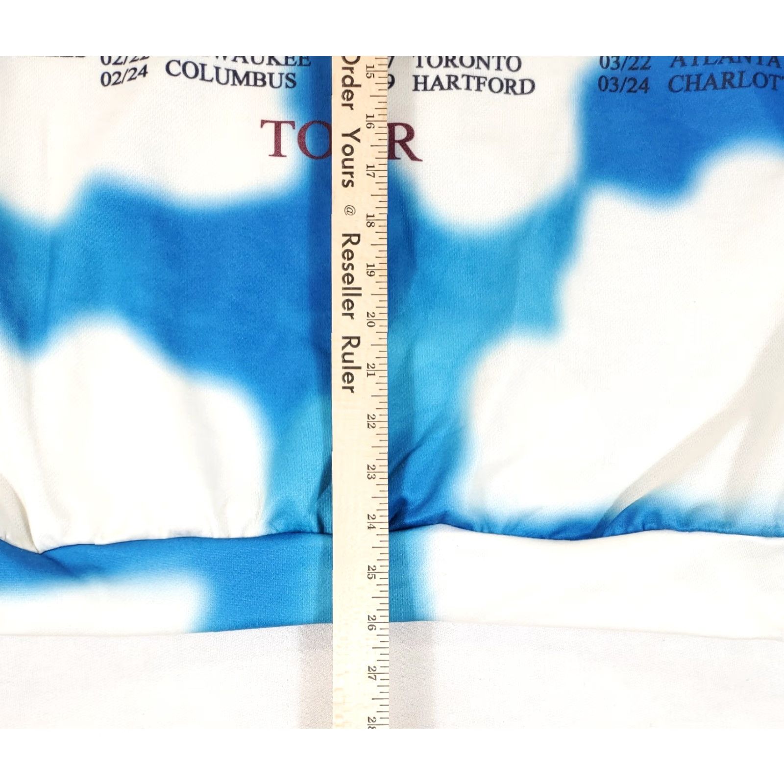 Travis Scott Travis Scott ASTROWORLD Hoodie Mens M Blue White Wish You Were Here Tour Pullover Sweatshirt Size US M / EU 48-50 / 2 - 5 Thumbnail