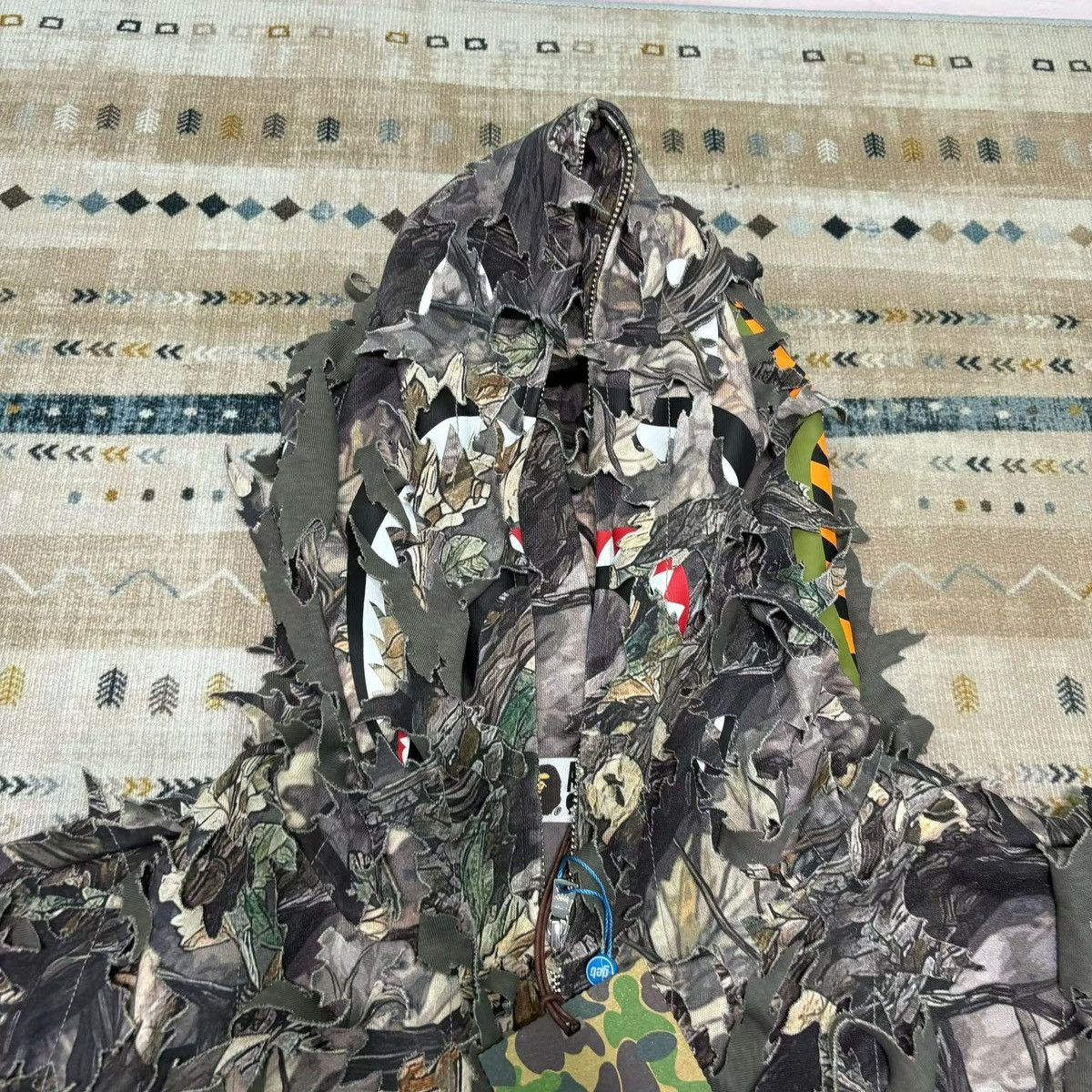Bape COLOR CAMO SHARK FULL ZIP HOODIE Size US M / EU 48-50 / 2 - 2 Thumbnail