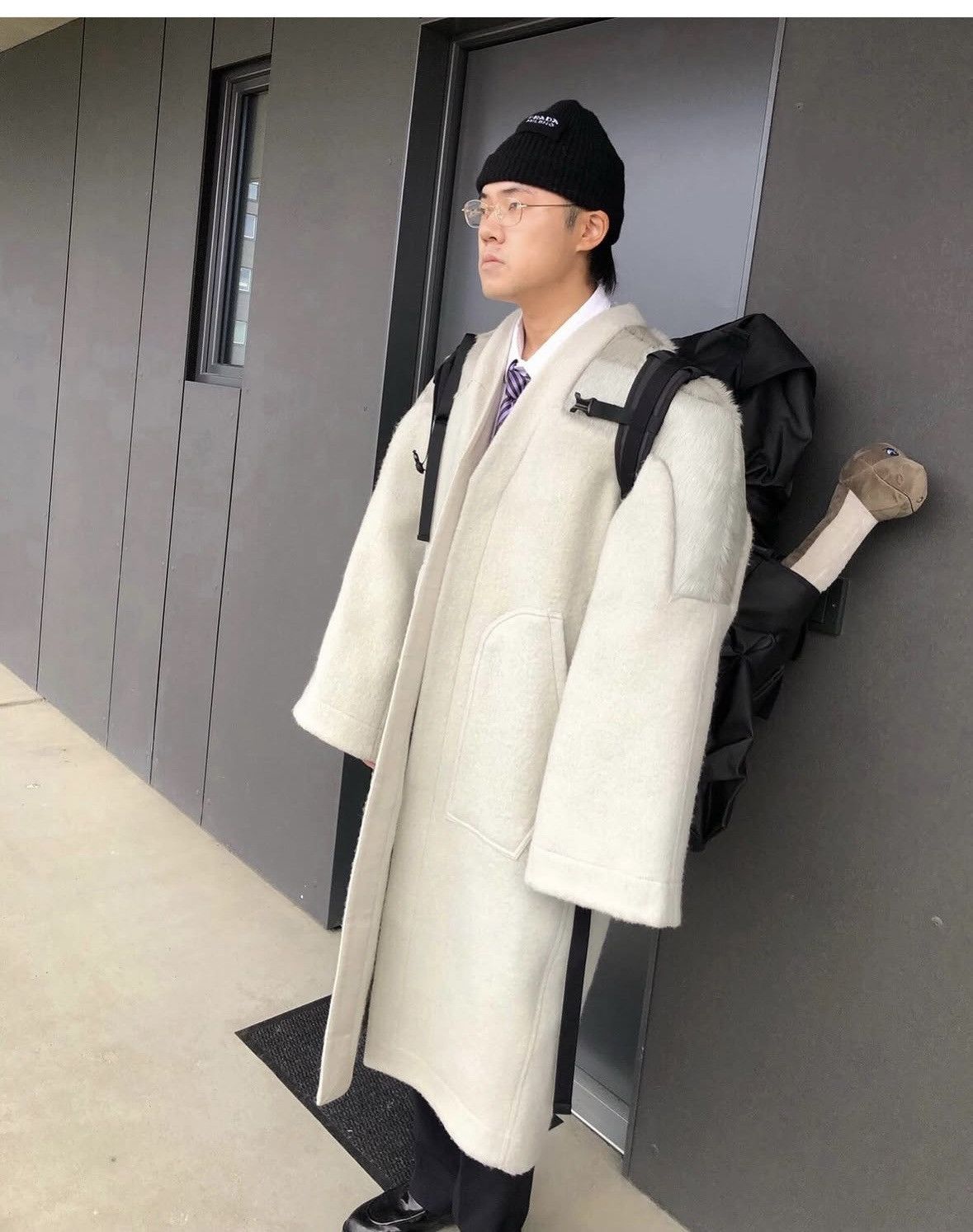 Rick Owens Rick Owens Girdered Dagger Coat, FW2022 Size US M / EU 48-50 / 2 - 2 Thumbnail