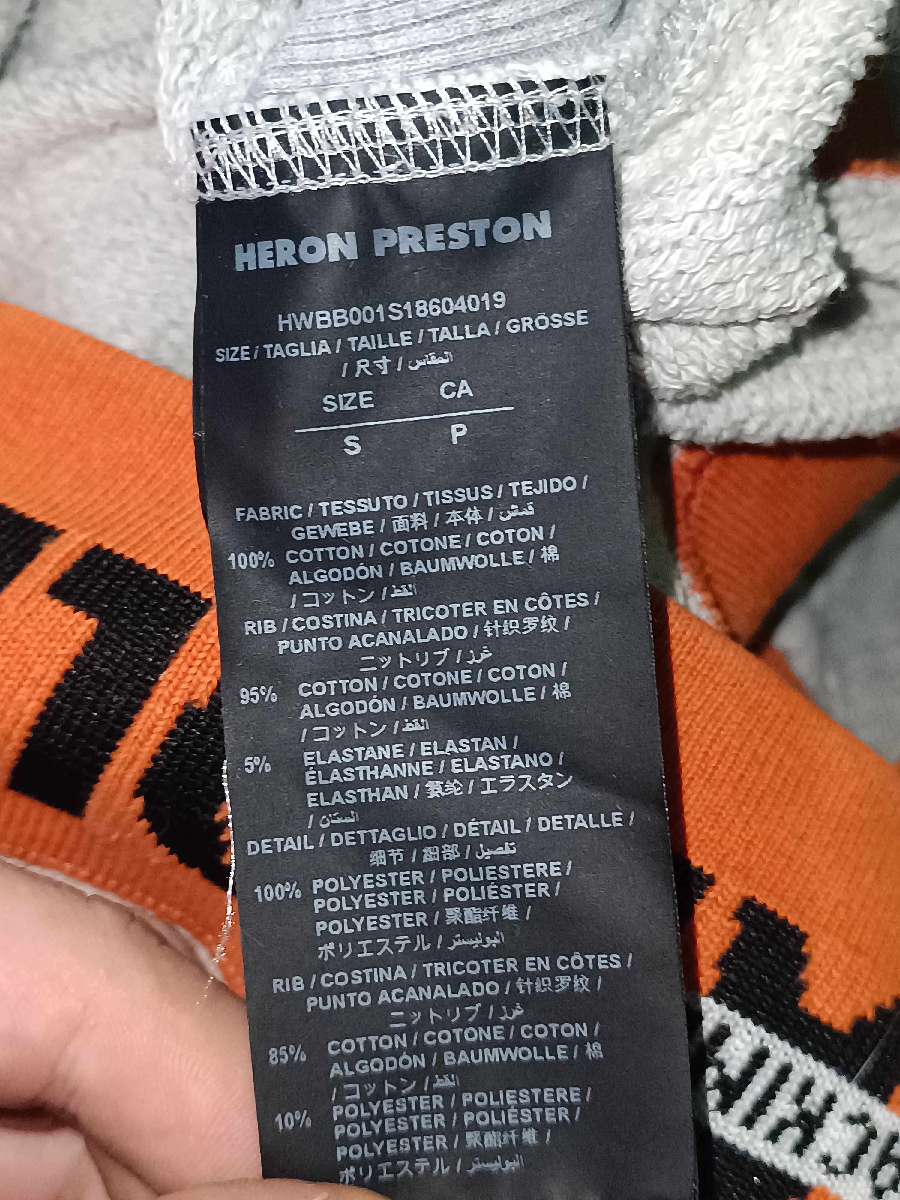 Heron Preston Heron Preston CTNMB Handle With Care Hoodie Size US S / EU 44-46 / 1 - 8 Thumbnail