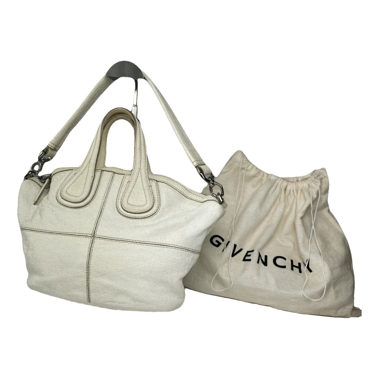 Givenchy Nightingale White Leather Handbag Size ONE SIZE - 1 Thumbnail