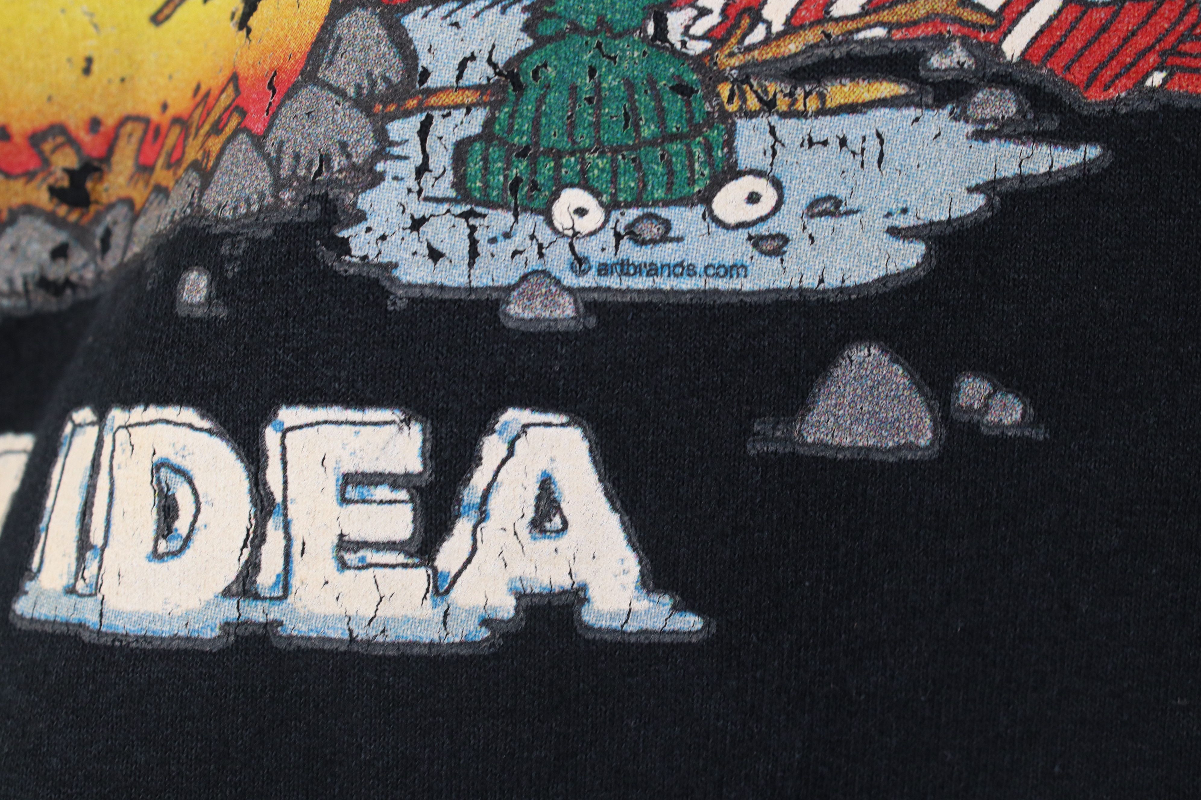 Vintage Vintage Christmas Snowman Fire Bad Idea Crewneck Sweatshirt Size US XL / EU 56 / 4 - 5 Thumbnail