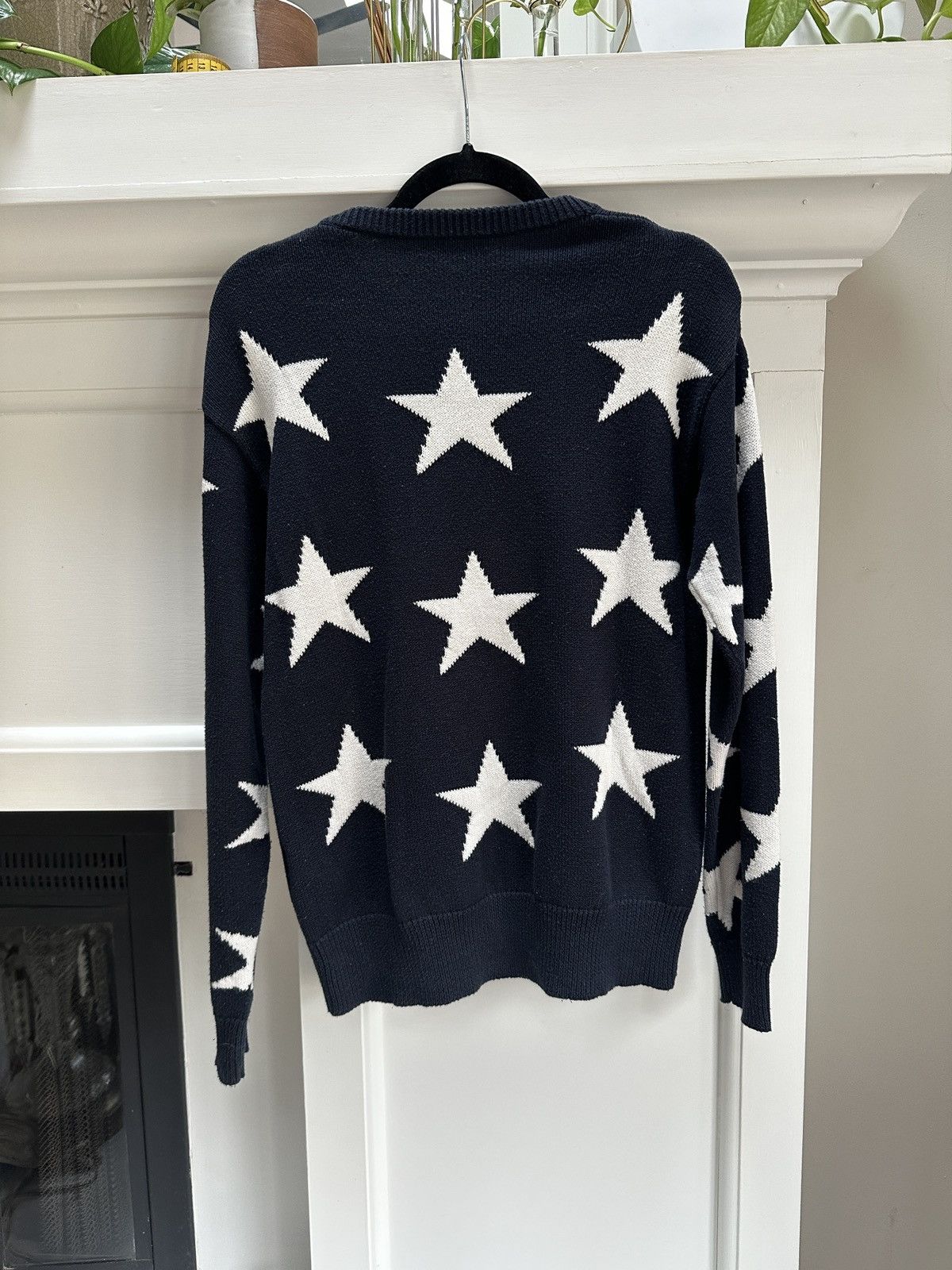 Sandro Knitted Acrylic Star Sweater Size US S / EU 44-46 / 1 - 4 Thumbnail