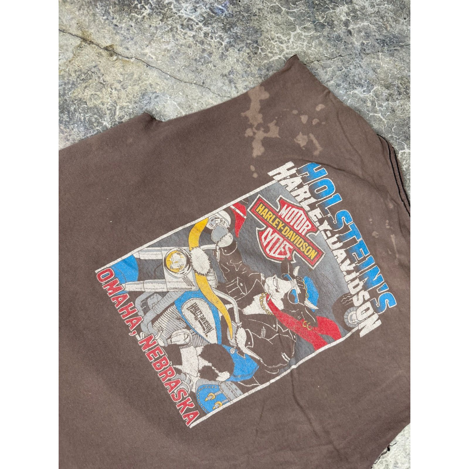 Harley Davidson Thrashed Harley 90s cutoff Size US XL / EU 56 / 4 - 7 Thumbnail