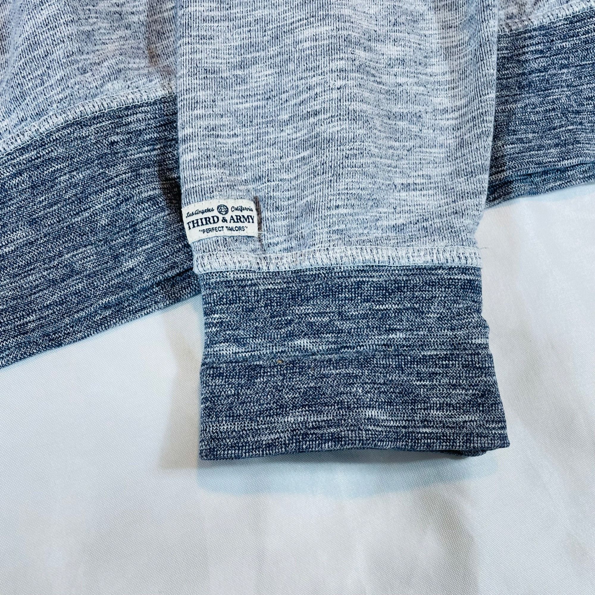 Other Third & Army Gray Heathered Crewneck Sweater Men's M Cotton Size US M / EU 48-50 / 2 - 5 Thumbnail