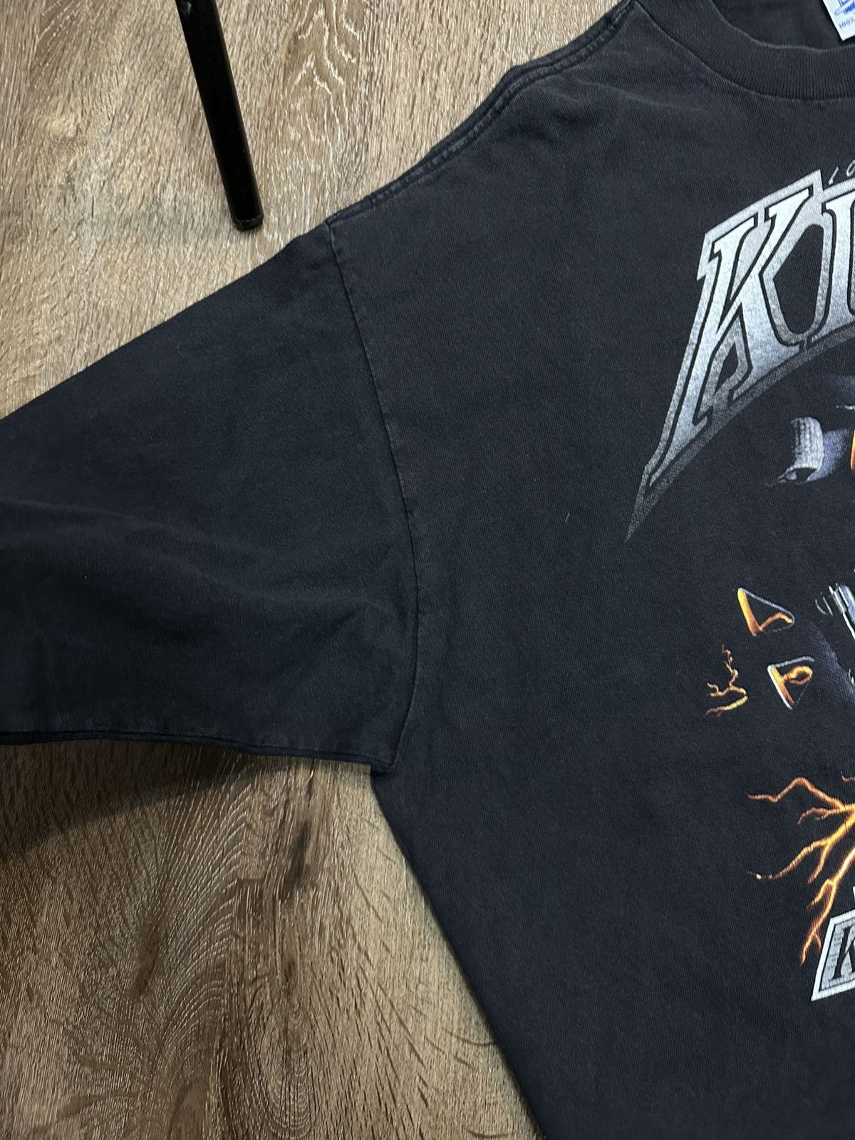 Salem Sportswear Archive 1993 Salem Los Angeles King Hockey Faded T-Shirt Size US XL / EU 56 / 4 - 6 Thumbnail