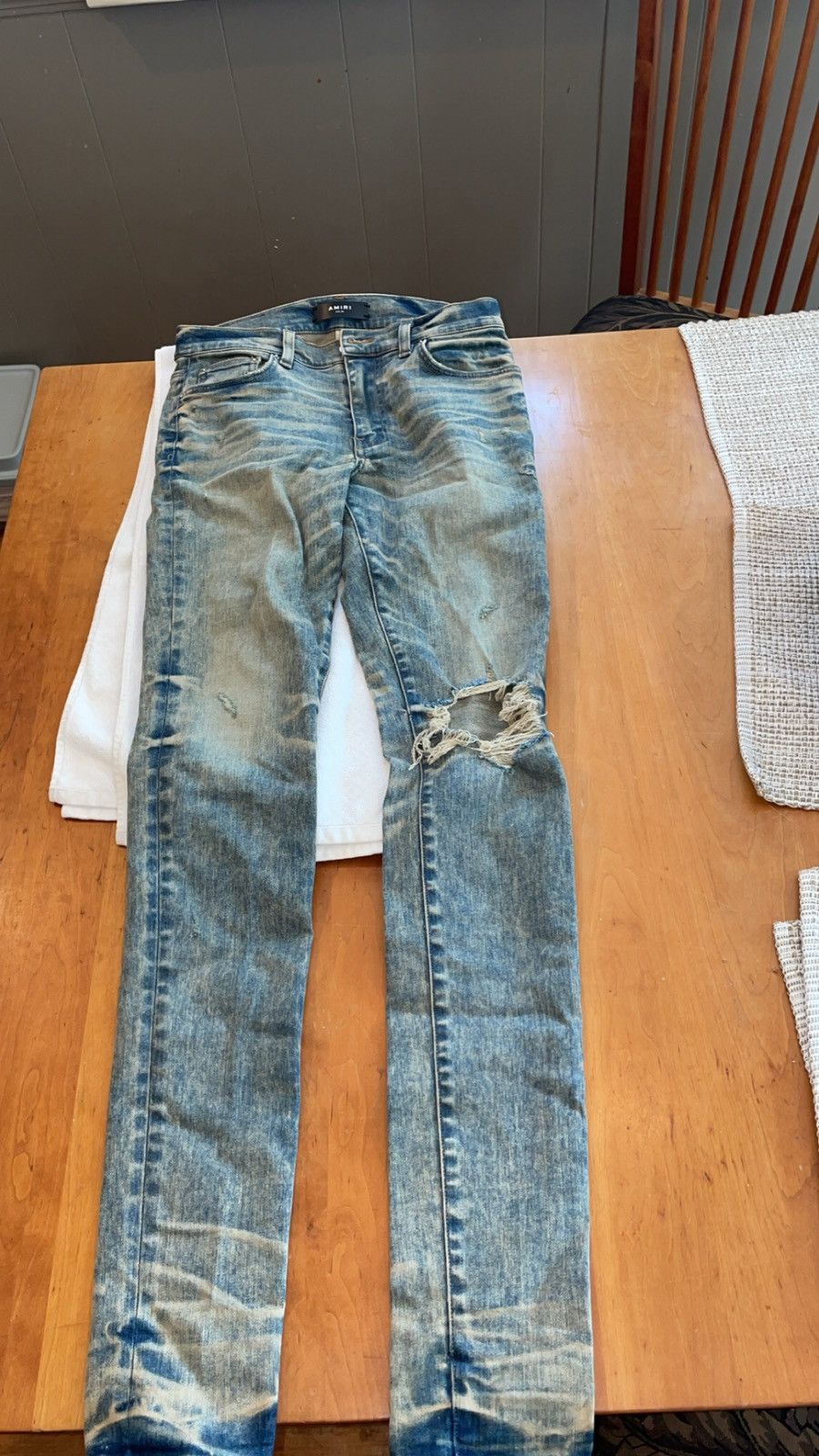 Amiri Mike Amiri Broken Jean Size US 30 / EU 46 - 4 Thumbnail