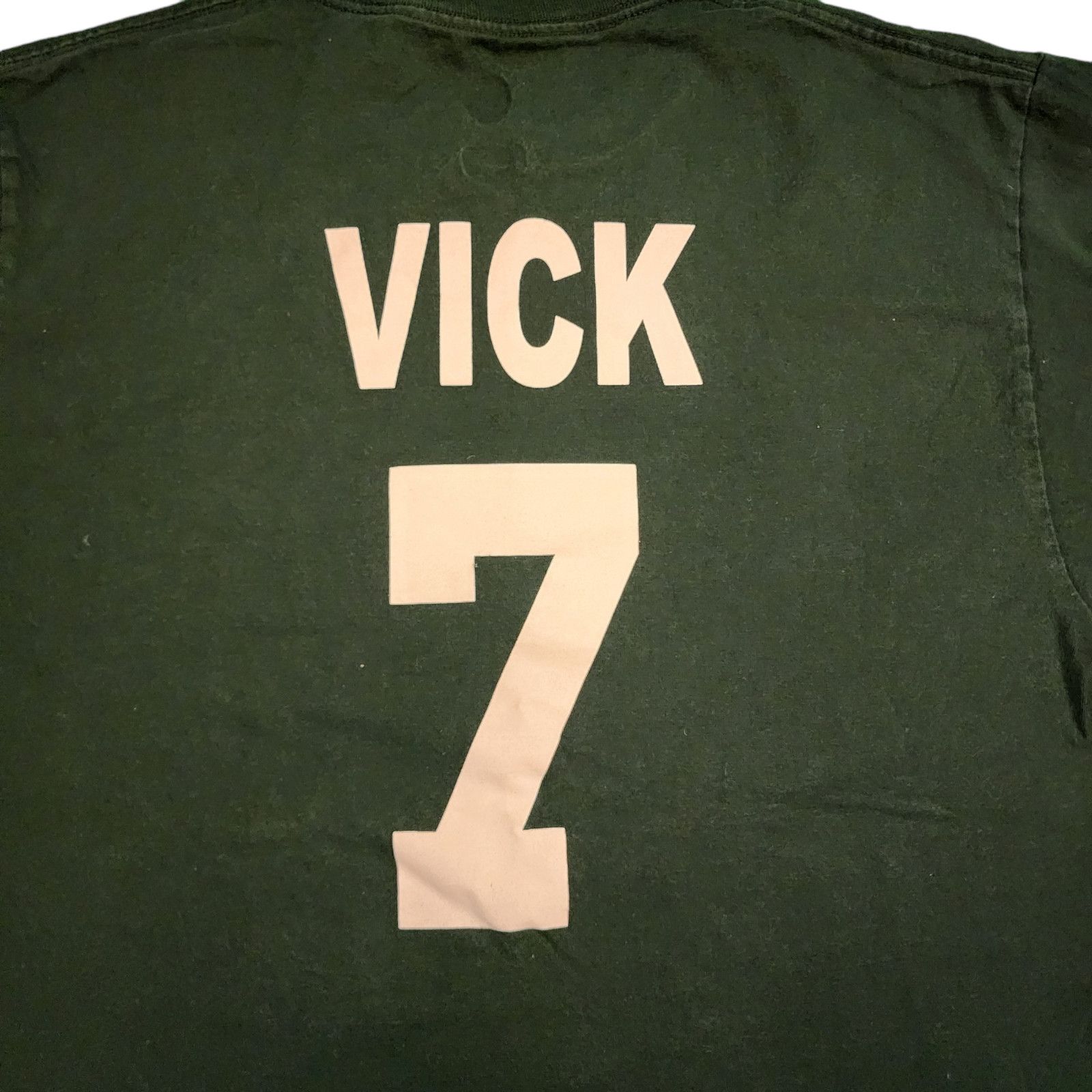 Fruit Of The Loom Vintage Michael Vick Shirt Men's Green NFL Football Eagles L Size US L / EU 52-54 / 3 - 5 Thumbnail