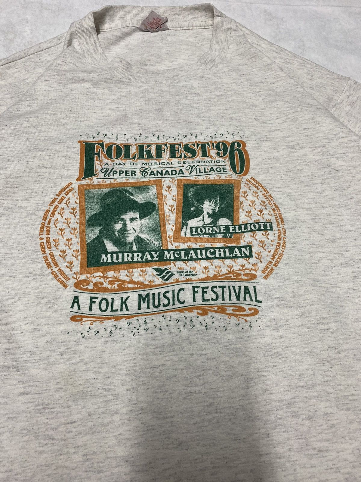 Band Tees × Vintage Crazy Vintage Indie Streetwear 90’s Folk Music Tee M Size US M / EU 48-50 / 2 - 2 Thumbnail