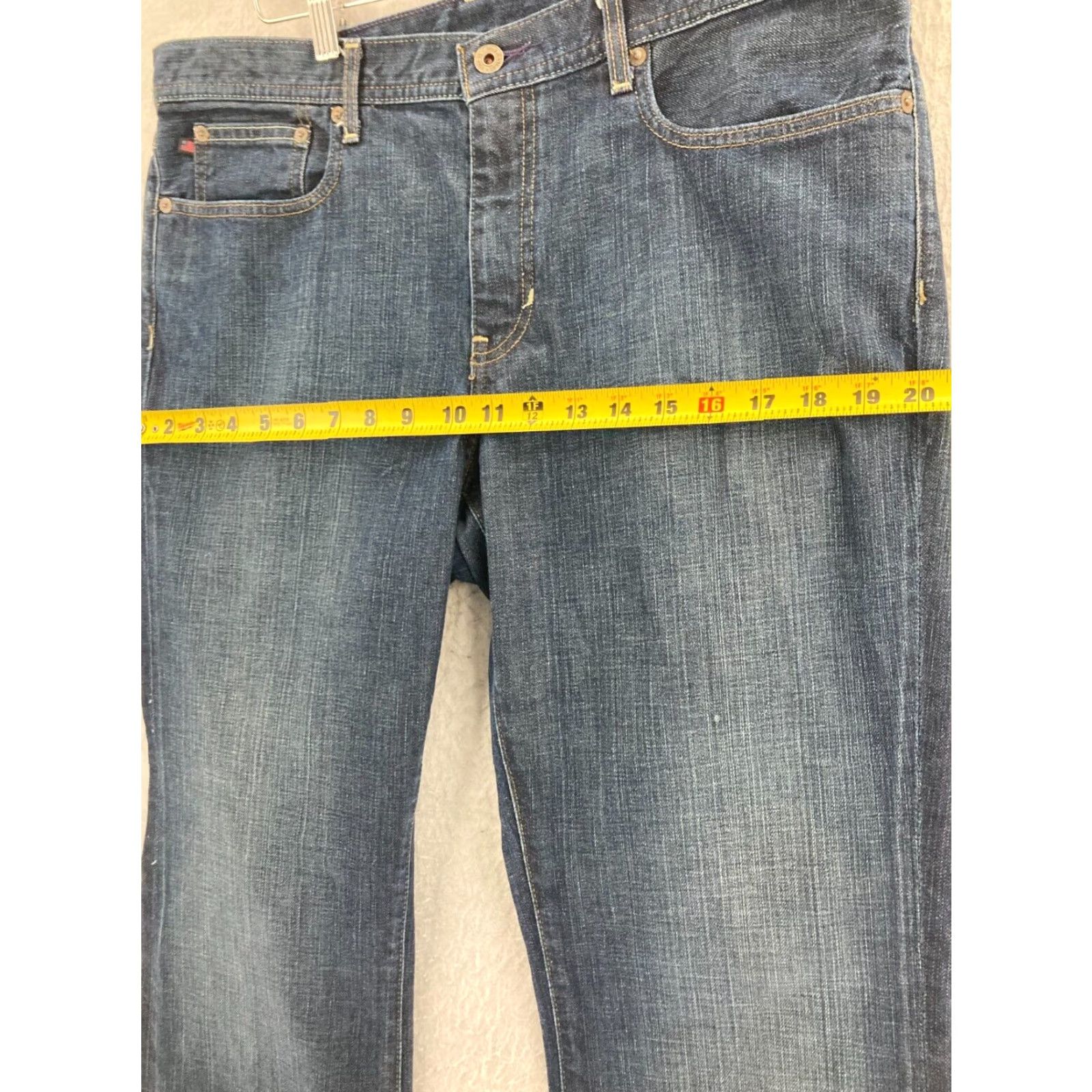 Ralph Lauren Ralph Lauren Jeans Womens 14 Blue Bootcut 100% Cotton Denim Pants Regular Rise Mid Blue Size 36" / US 14 / IT 50 - 3 Thumbnail
