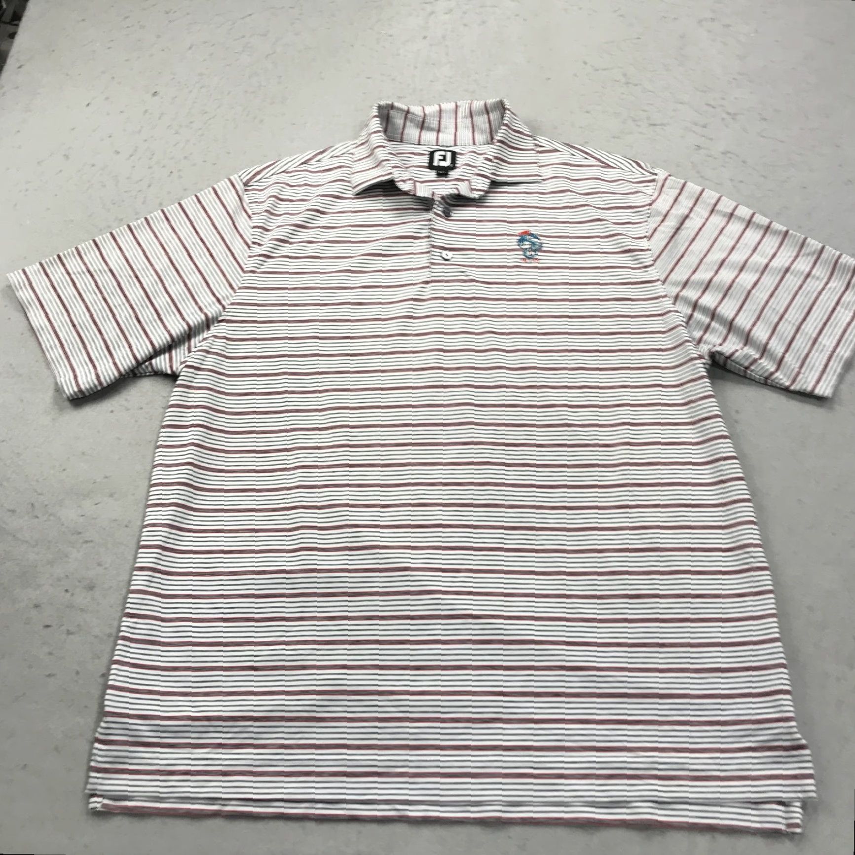 Footjoy FootJoy Polo Shirt Mens XL White Stretch Performance Golf Shirt Size US XL / EU 56 / 4 - 2 Thumbnail