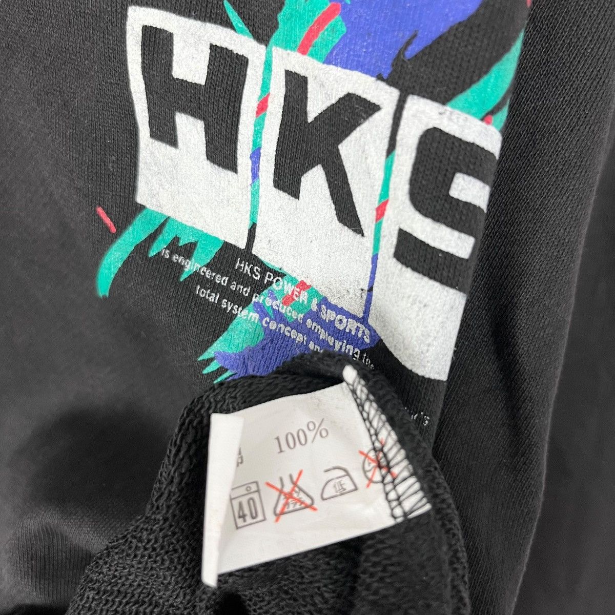 Vintage Vintage HKS Sweatshirt Size US M / EU 48-50 / 2 - 9 Thumbnail