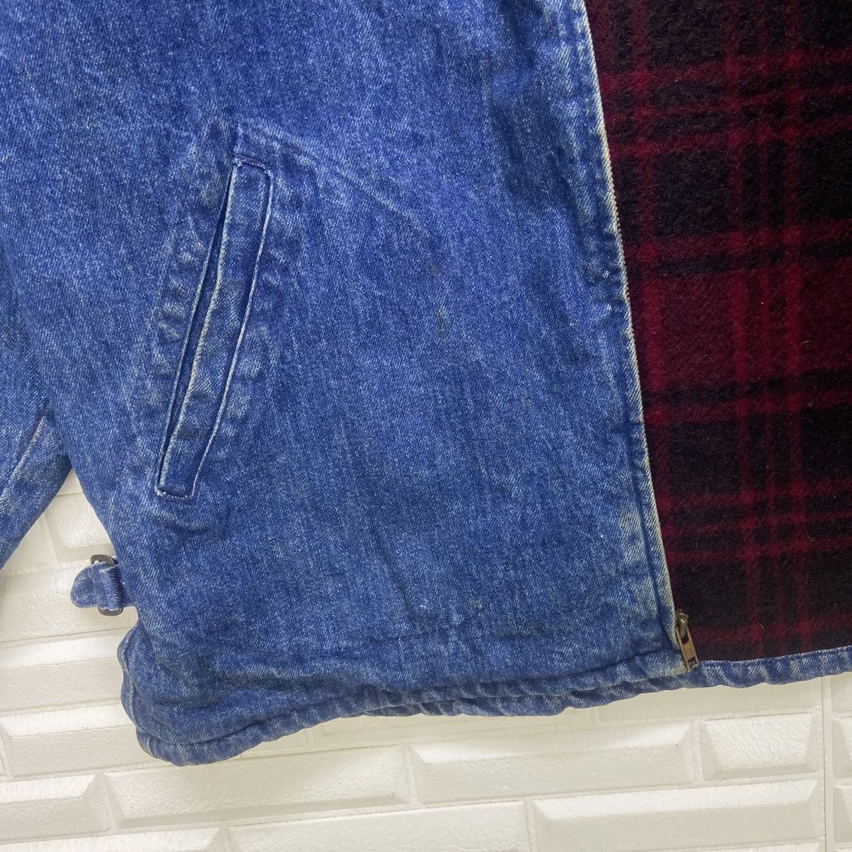 Polo Ralph Lauren Vintage Polo Country Ralph Lauren Denim Blanket Jacket Size US M / EU 48-50 / 2 - 16 Thumbnail
