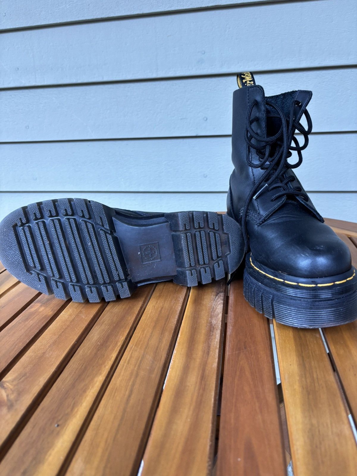 Dr. Martens Dr. Martens Platform Boot Size US 6 / IT 36 - 5 Thumbnail