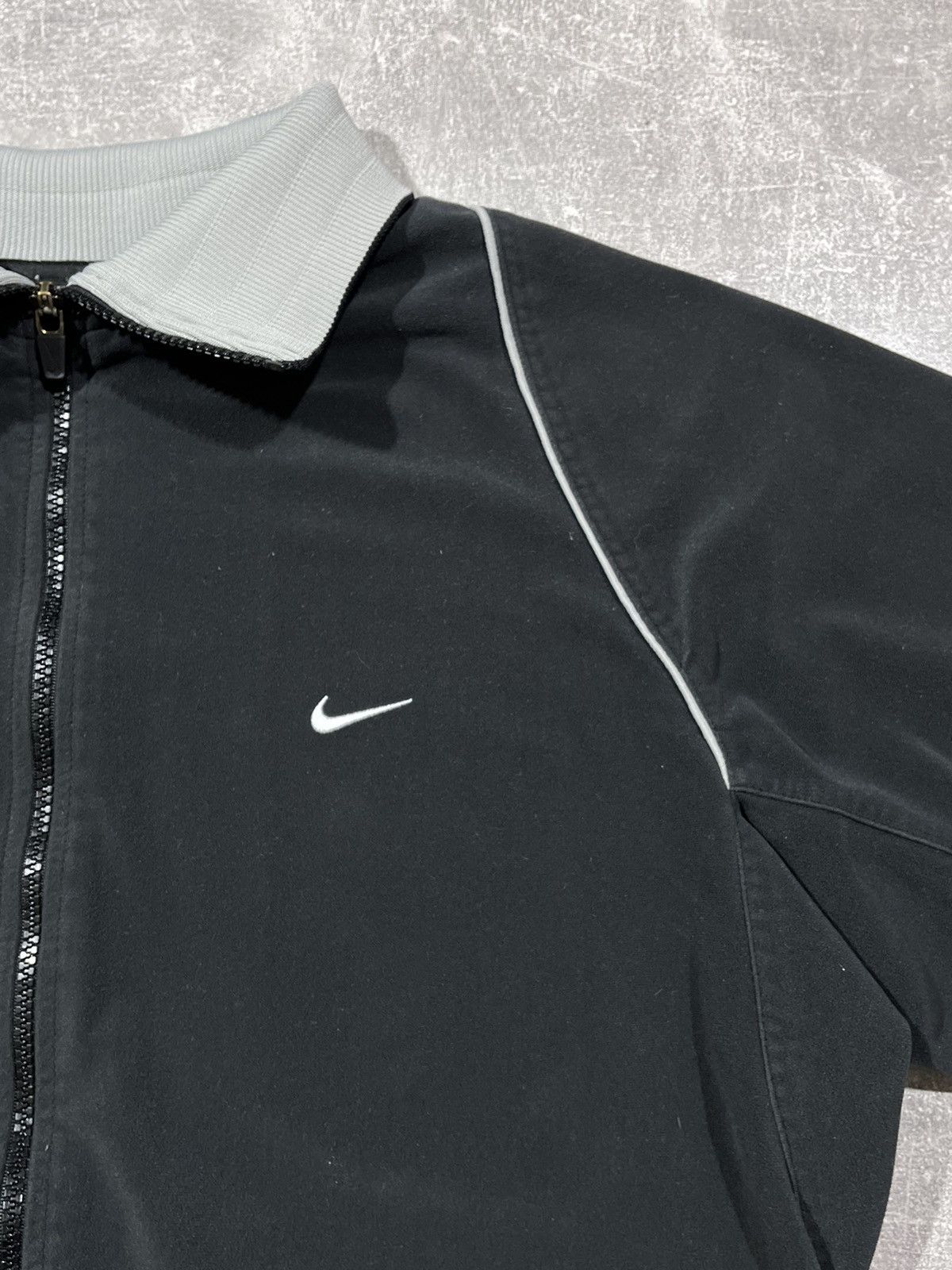 Nike × Vintage Vintage Nike Air Fleece Jacket Swoosh Y2k Japan Style Size US L / EU 52-54 / 3 - 7 Thumbnail