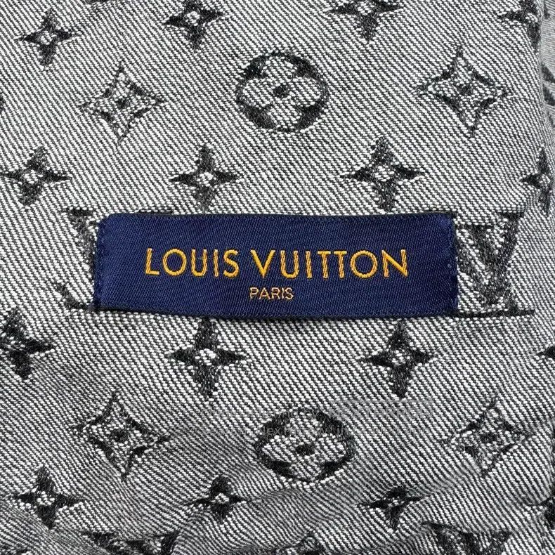 Louis Vuitton Louis Vuitton NIGO Original Black Denim Jacket Size US S / EU 44-46 / 1 - 4 Thumbnail