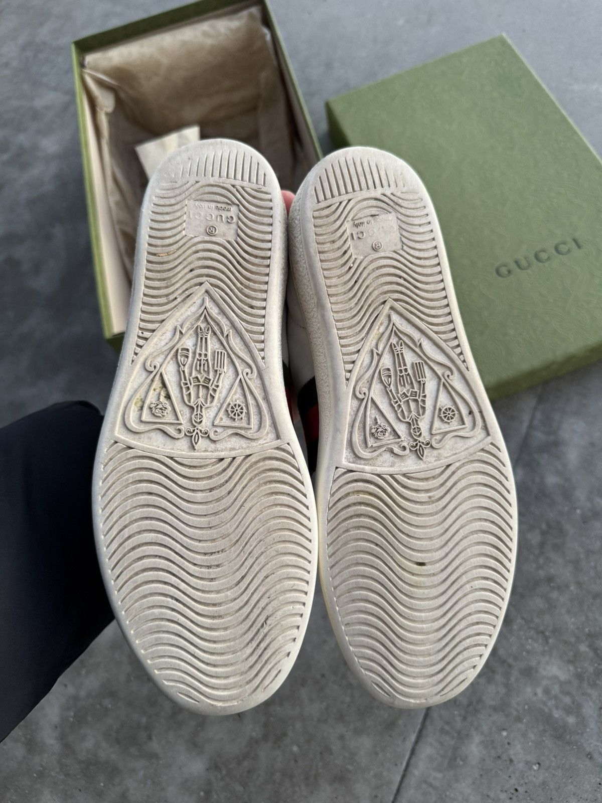 Designer × Gucci Gucci ace sneakers Size US 6 / IT 36 - 6 Thumbnail