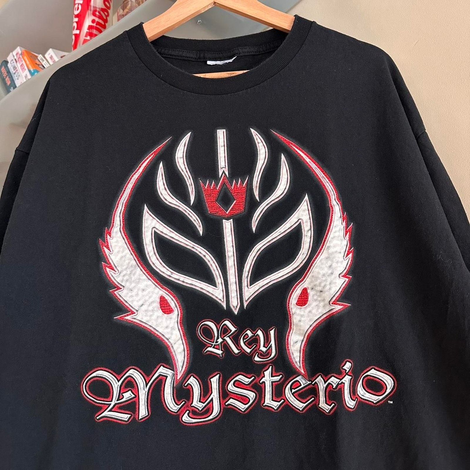Vintage × WWF Vintage 2002 Rey Mysterio WWE Shirt Size US XL / EU 56 / 4 - 2 Thumbnail
