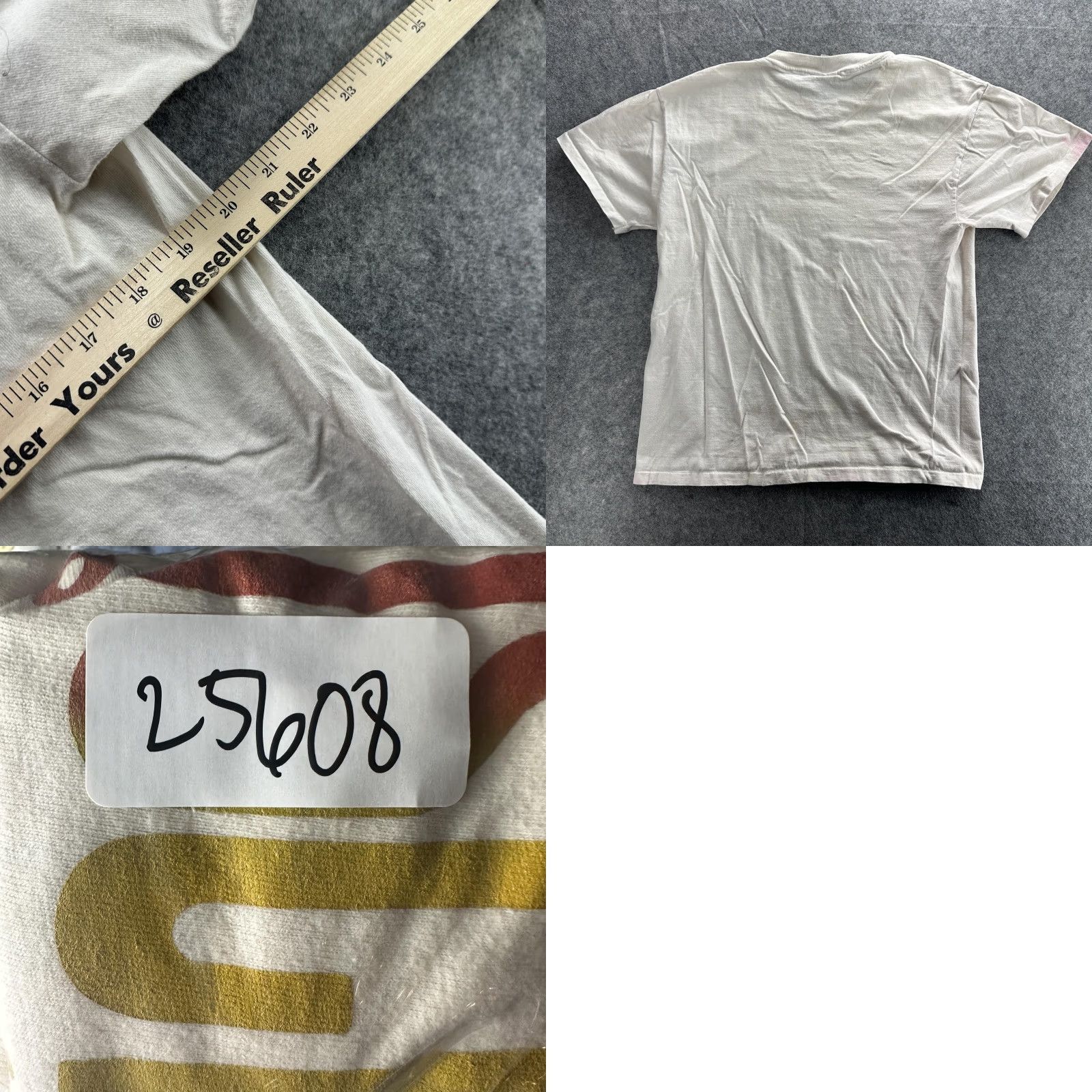Hanes VINTAGE Hanes Beefy-T Loschiavo Memorial Run Shirt Mens Large White 90s Rainbow Graphic 10th Annual Tee Size US L / EU 52-54 / 3 - 9 Thumbnail