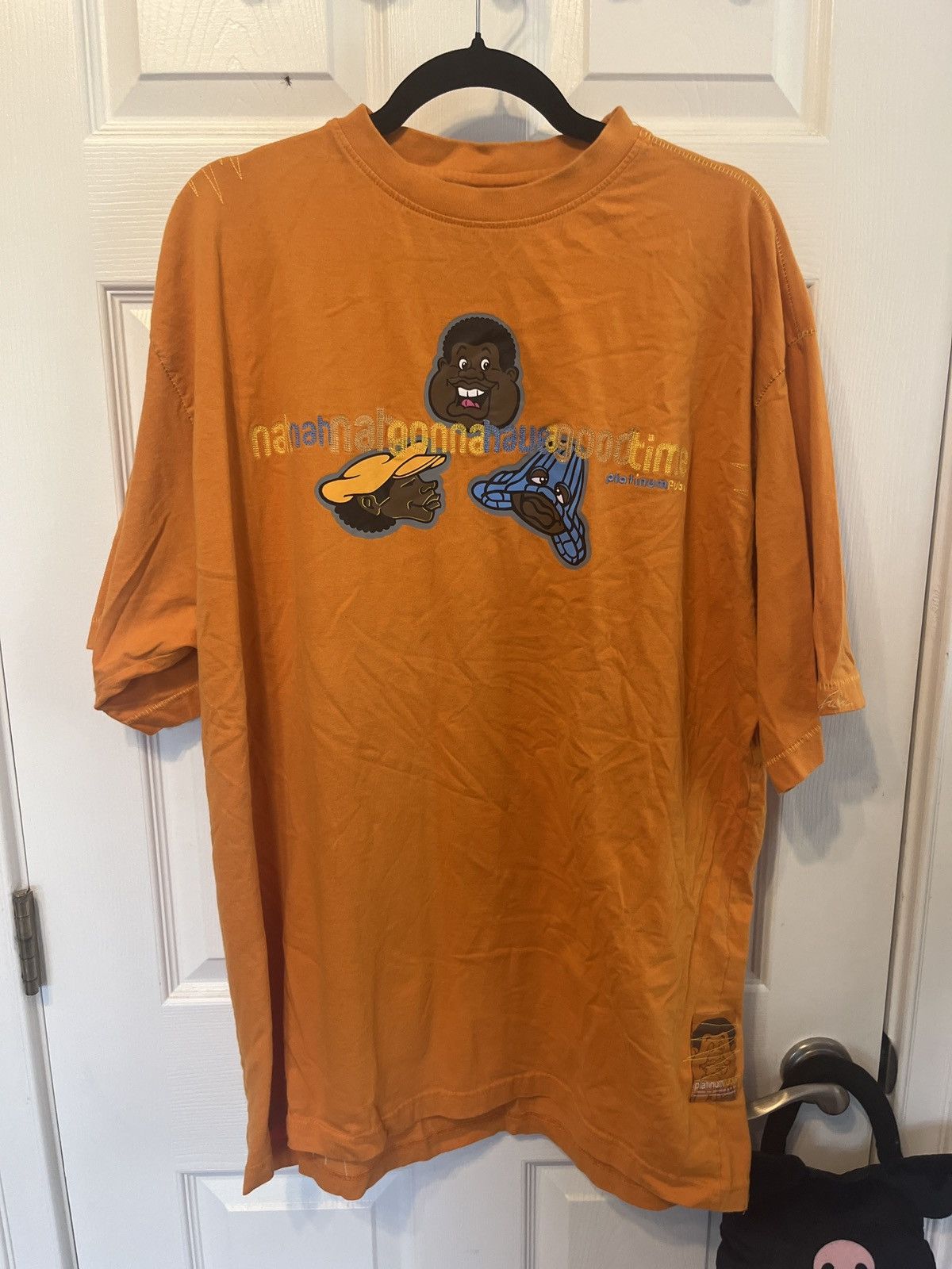 Fubu Vintage Platinum Fubu Fat Albert T-Shirt Size US XL / EU 56 / 4 - 1 Thumbnail