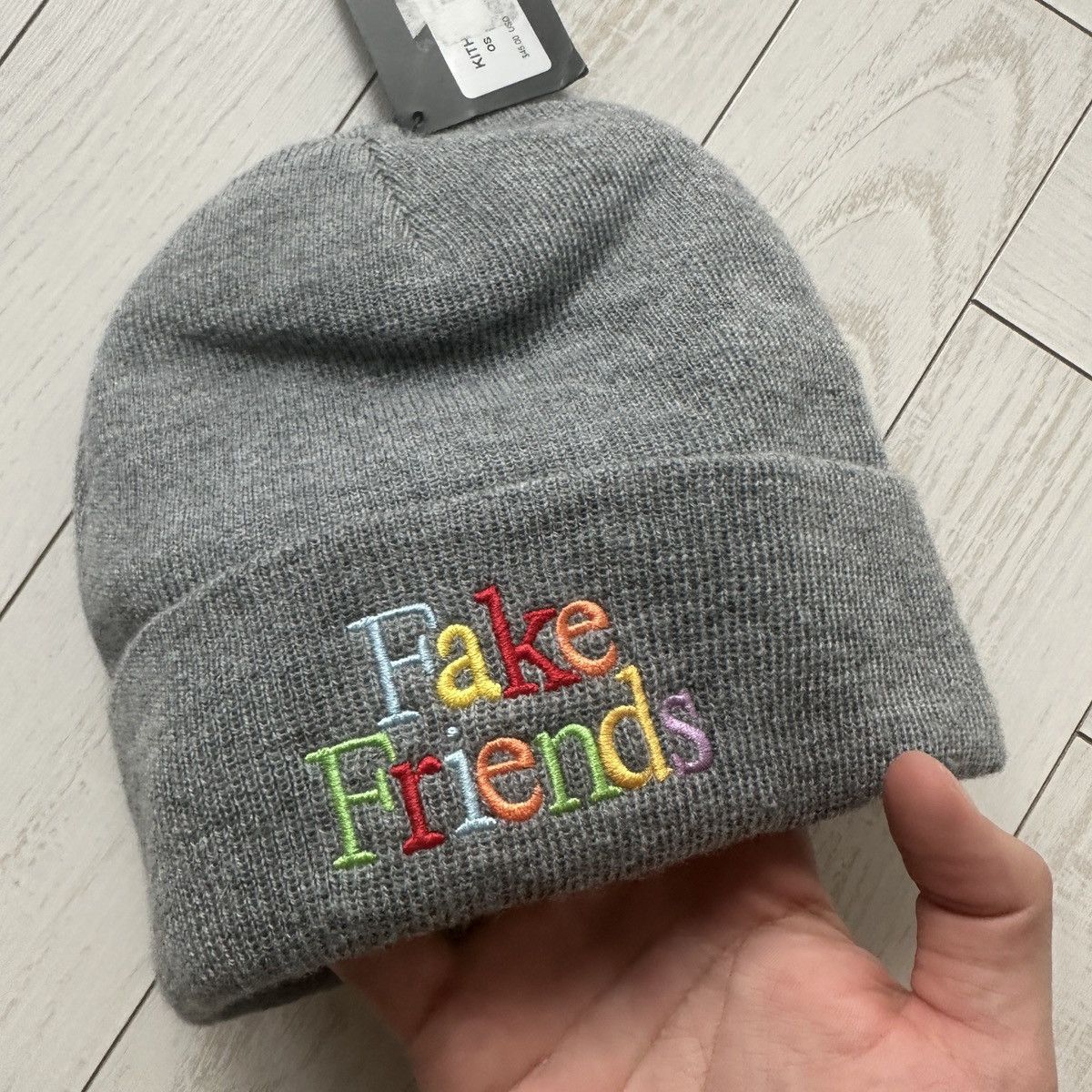 Kith Kith Fake Friends Ronnie Fieg beanie hat y2k hype streetwear Size ONE SIZE - 3 Thumbnail