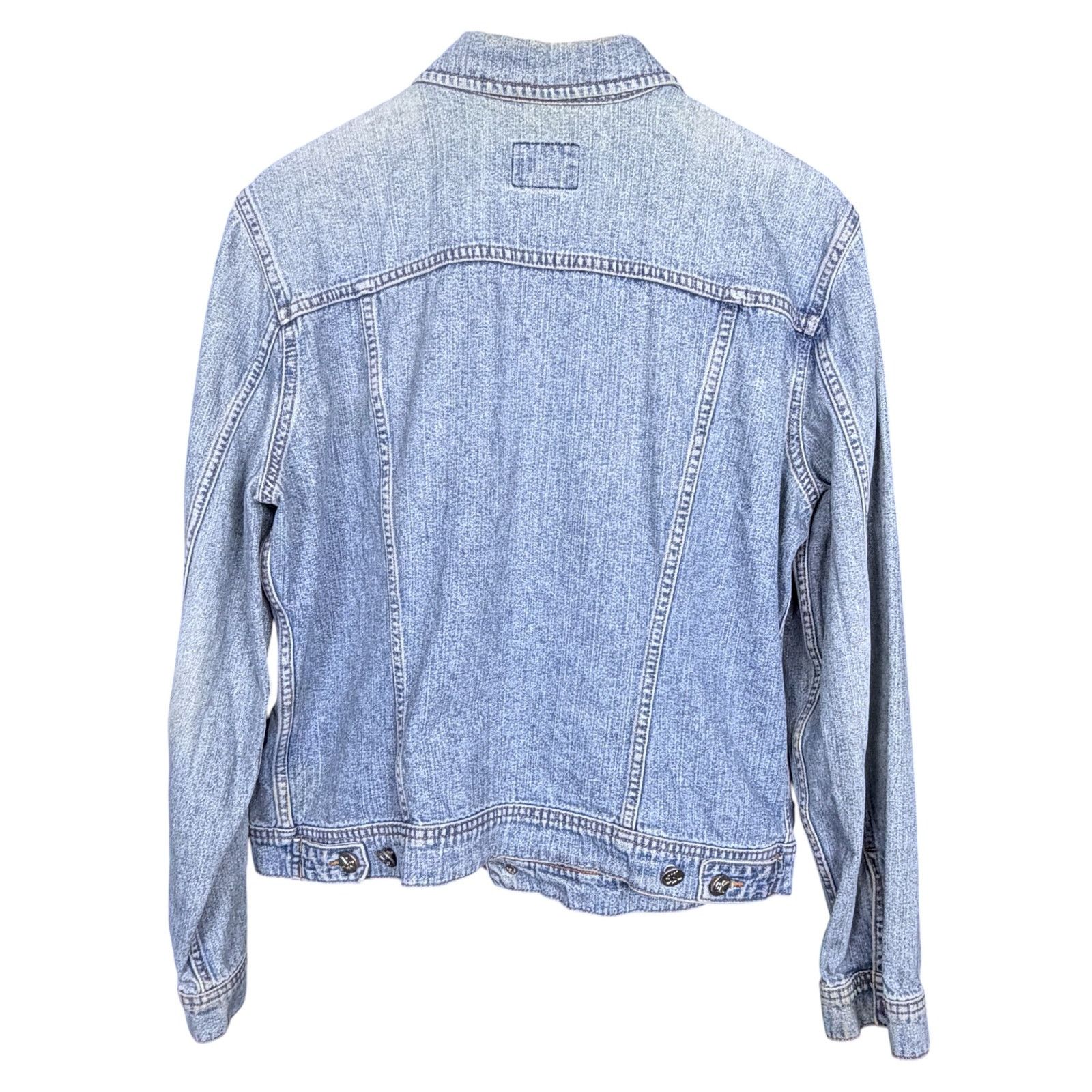 Calvin Klein Vintage 90s Calvin Klein Women's XL Blue Jean Denim Jacket Size XL / US 12-14 / IT 48-50 - 2 Thumbnail