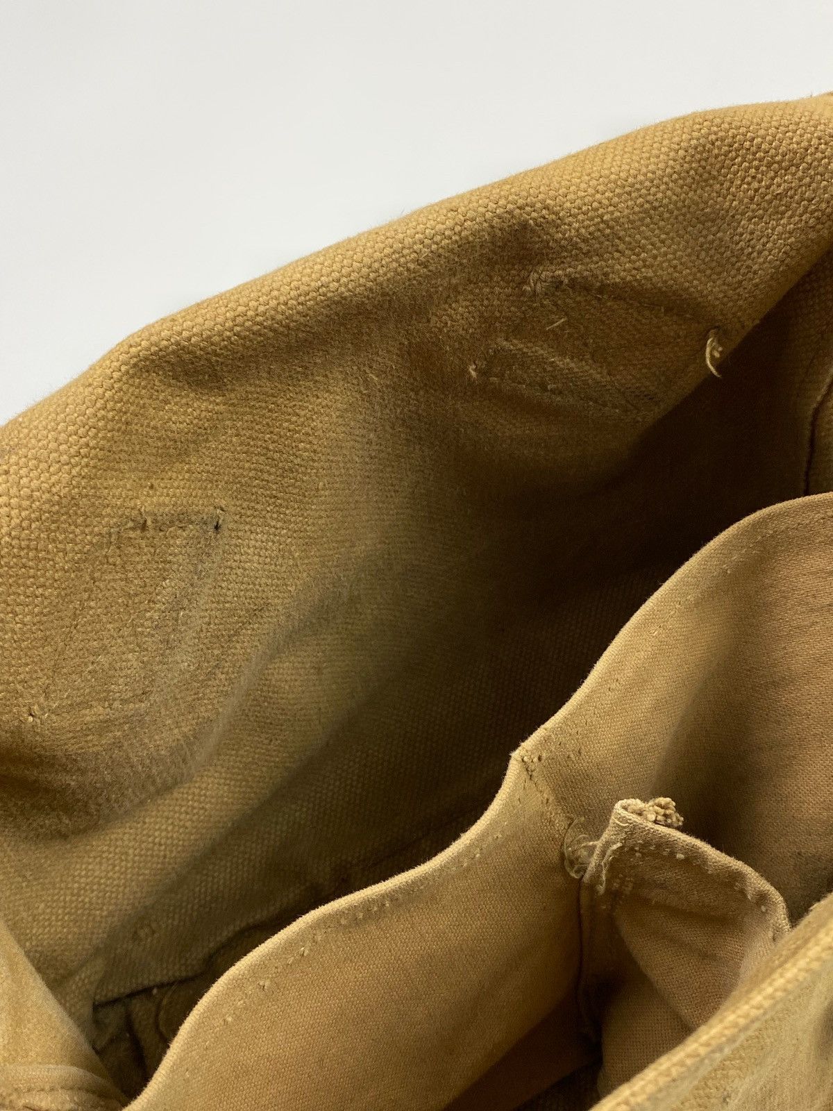 Vintage 1950’s Vintage British Army P-37 Heavy Canvas Shoulder Bag Size ONE SIZE - 14 Thumbnail