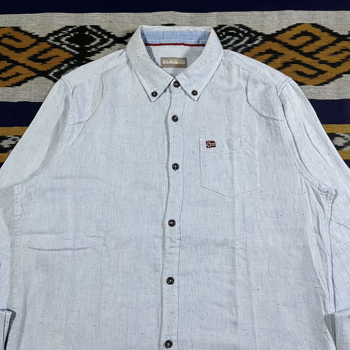 Napapijri Napapijri Button Up Shirt Size US M / EU 48-50 / 2 - 2 Thumbnail