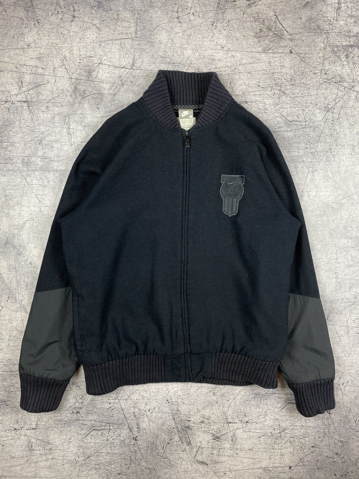 Nike Vintage Nike International Big Logo Bomber Jacket Size US M / EU 48-50 / 2 - 7 Thumbnail