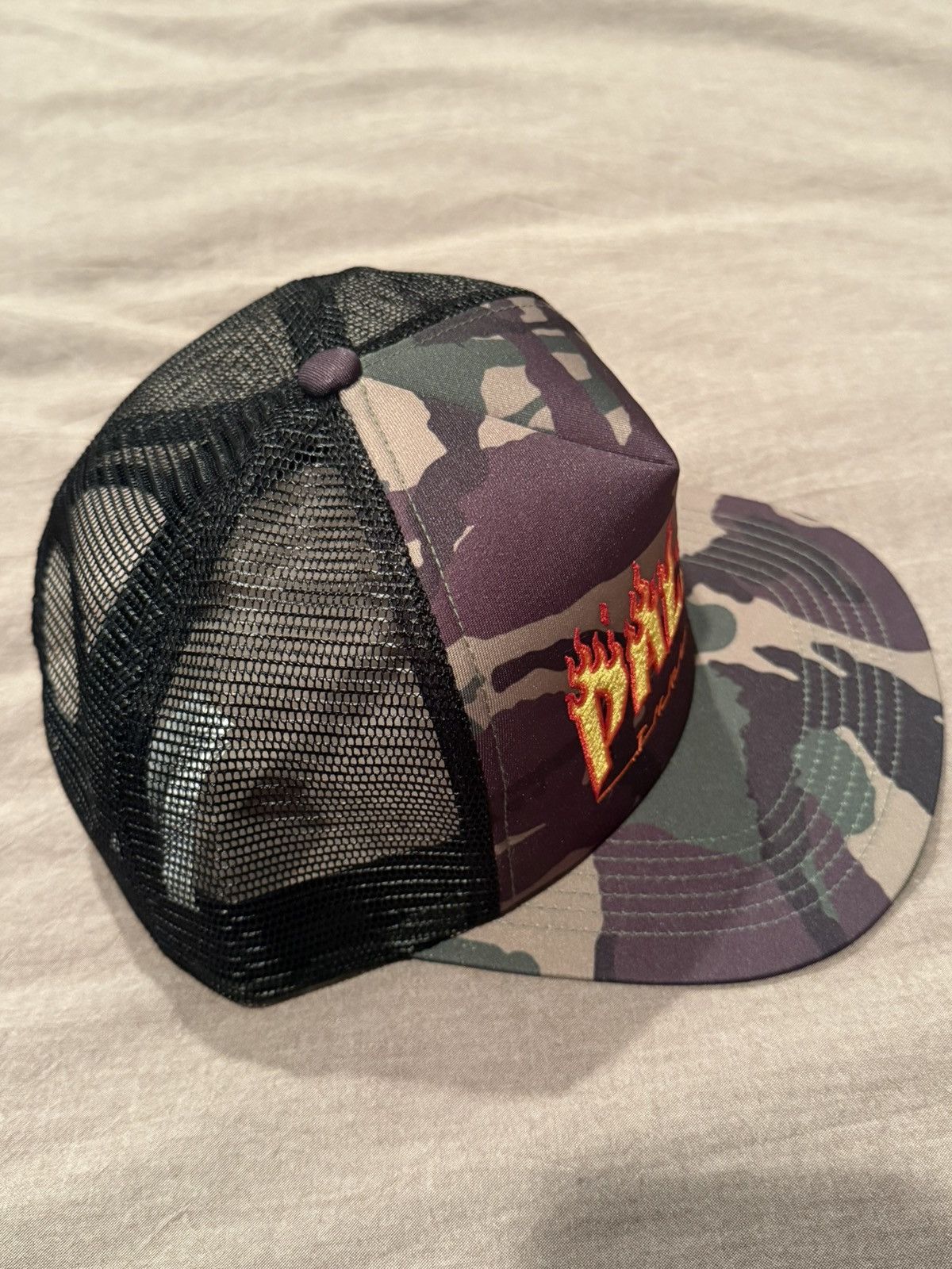 Palace Palace x Thrasher Trucker Camo Size ONE SIZE - 3 Thumbnail