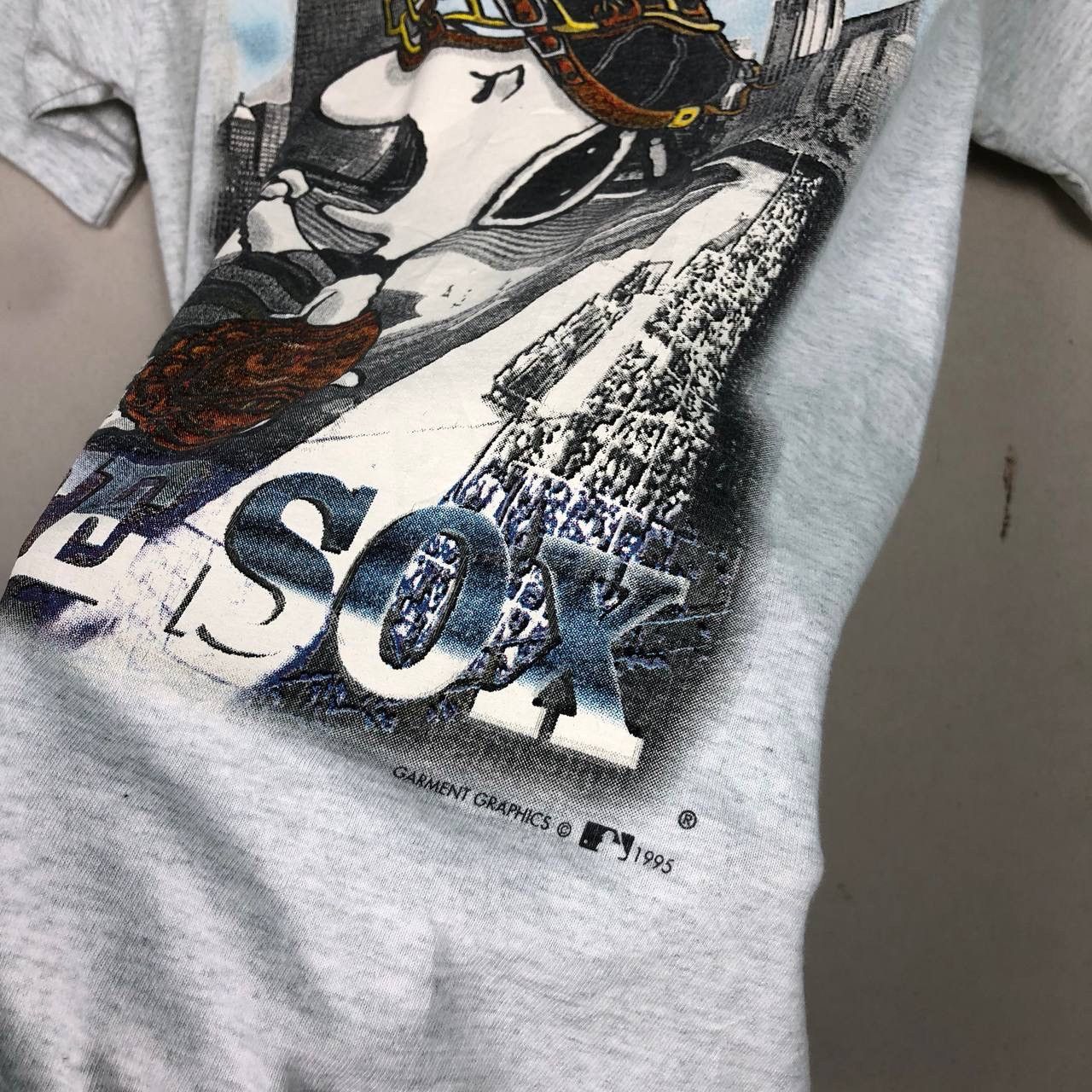 MLB × Vintage Vintage 90s Snoopy MLB Chicago White Sox Tshirt Size US S / EU 44-46 / 1 - 4 Thumbnail
