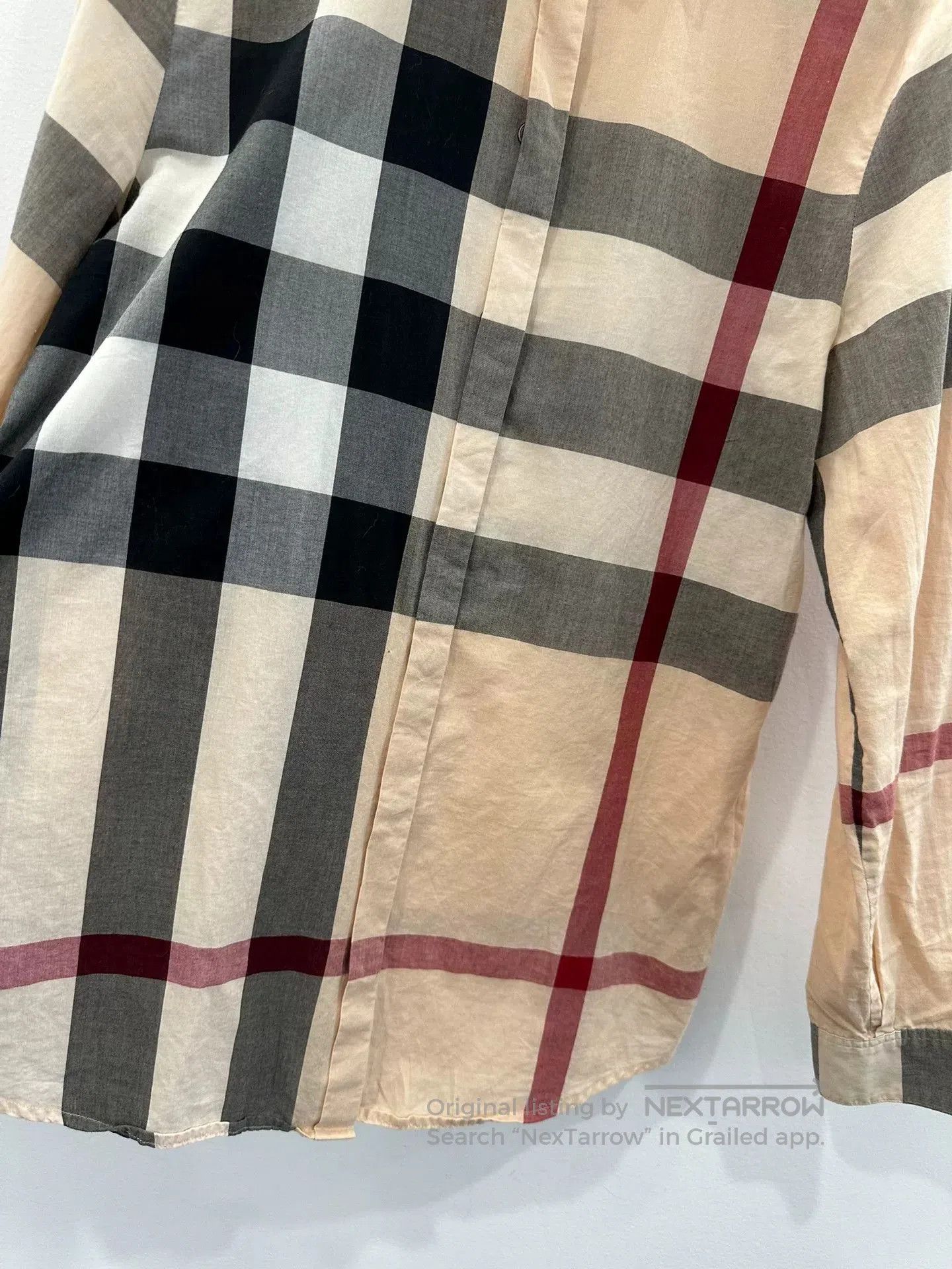 Burberry Burberry Check Women's Long. Size S / US 4 / IT 40 - 3 Thumbnail