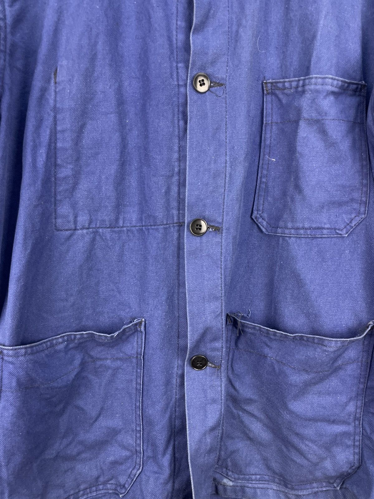 Vintage Vintage French Work button up jacket Size US M / EU 48-50 / 2 - 5 Thumbnail